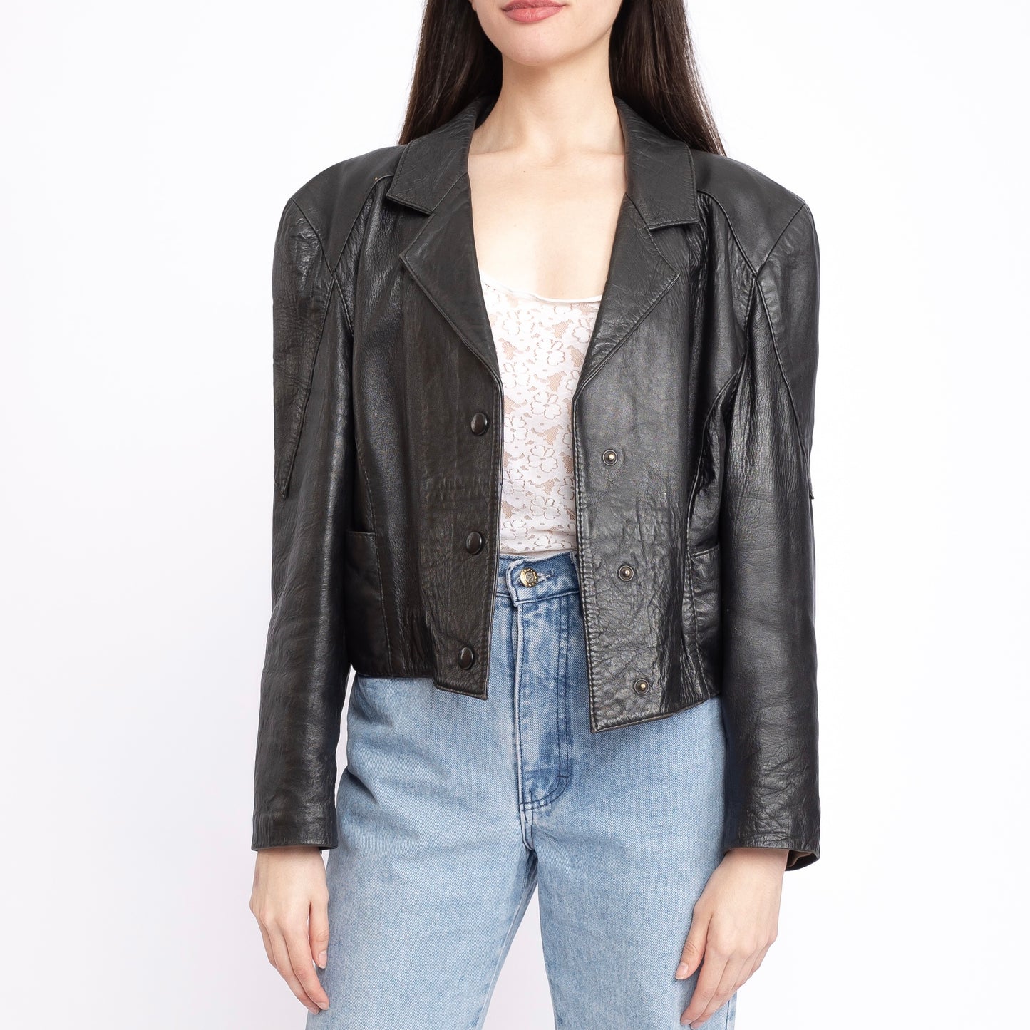 CAMPERA DE CUERO 80´s