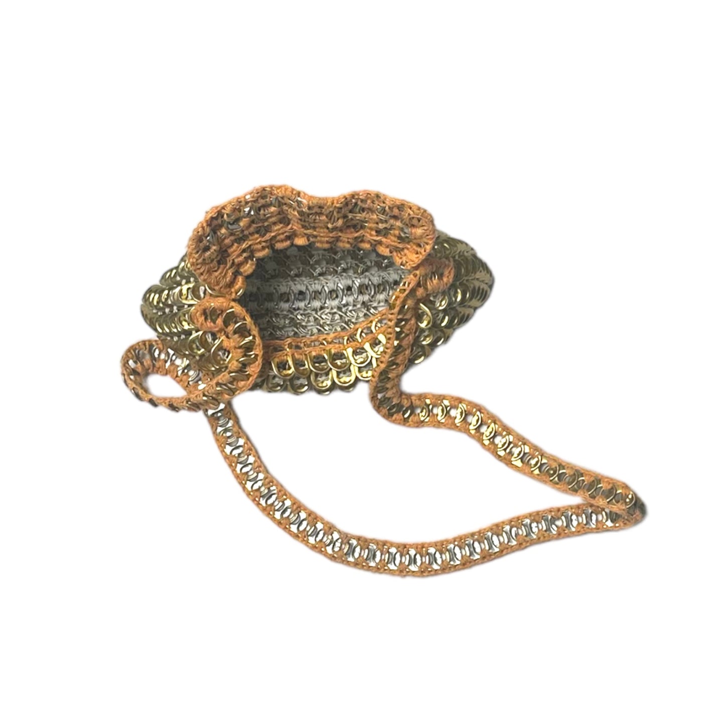 CARTERA CHAPITAS Y CROCHET