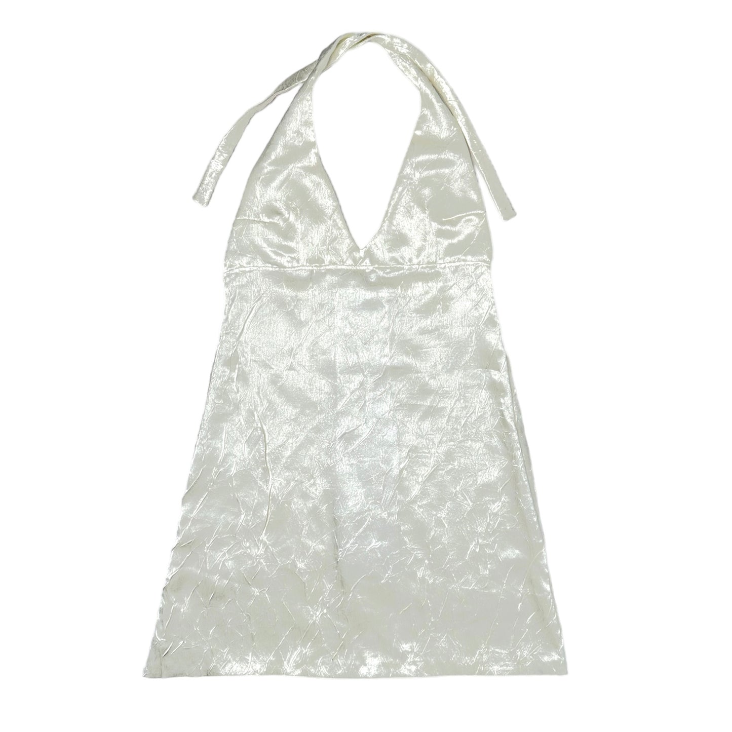 VESTIDO AMASADO HALTER