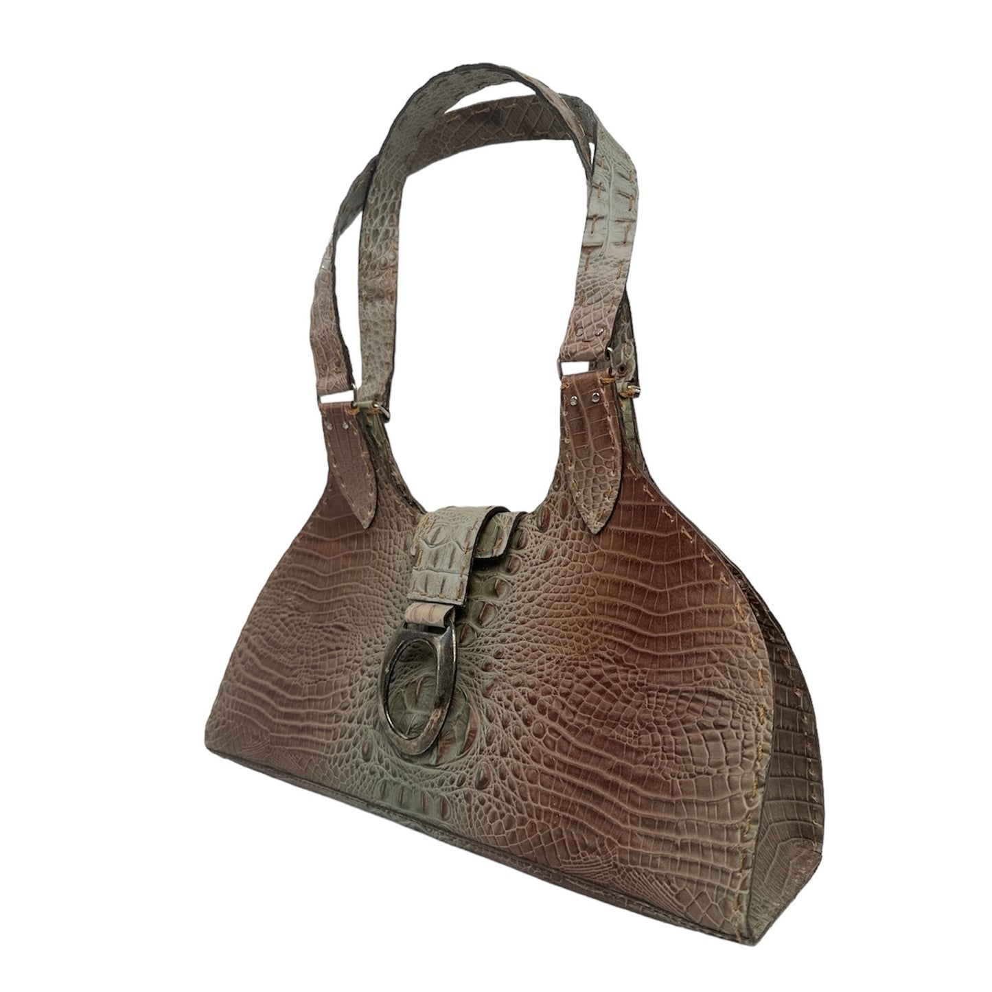 SET BOTAS CARTERA CROCO