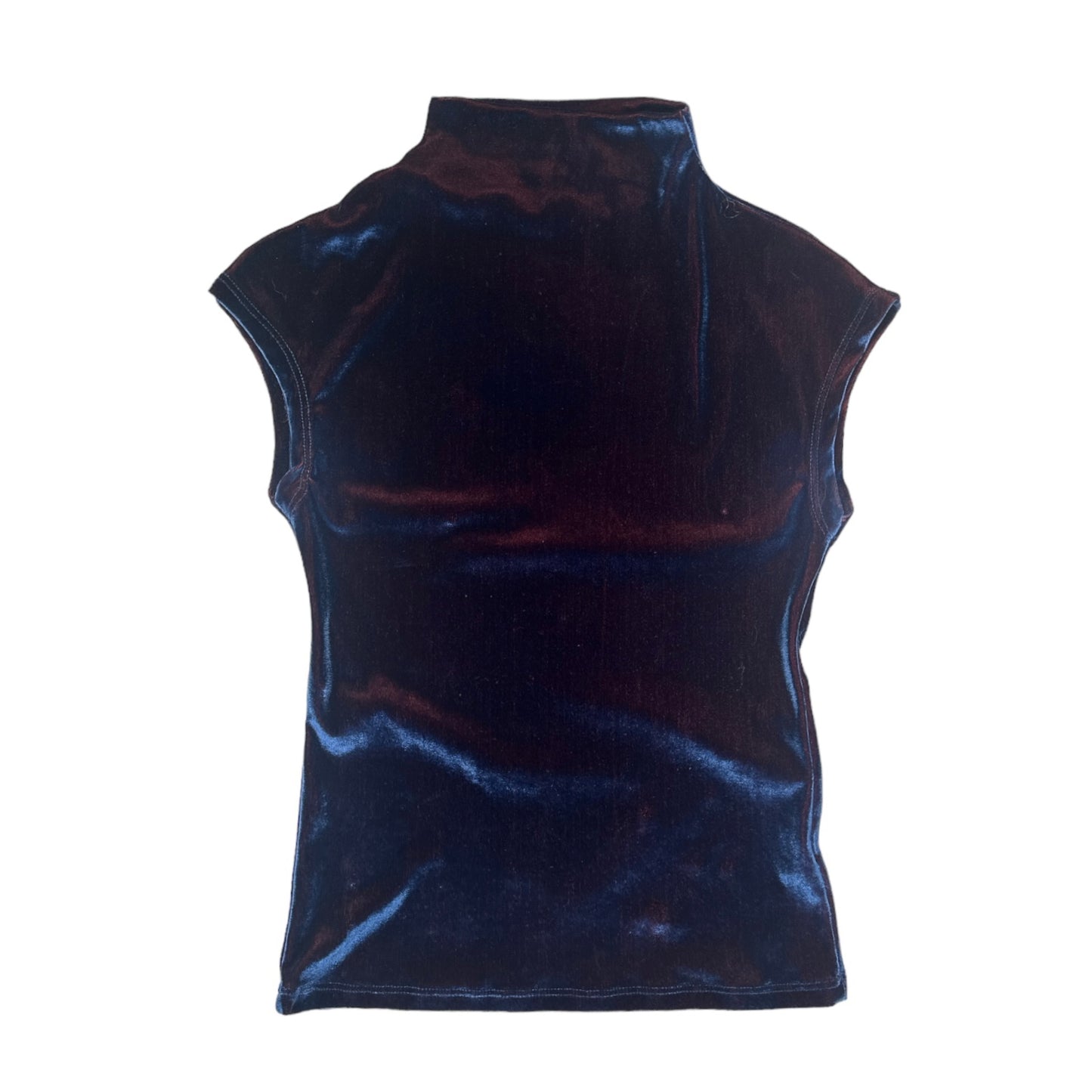 POLERA SIN MANGAS ATERCIOPELADA