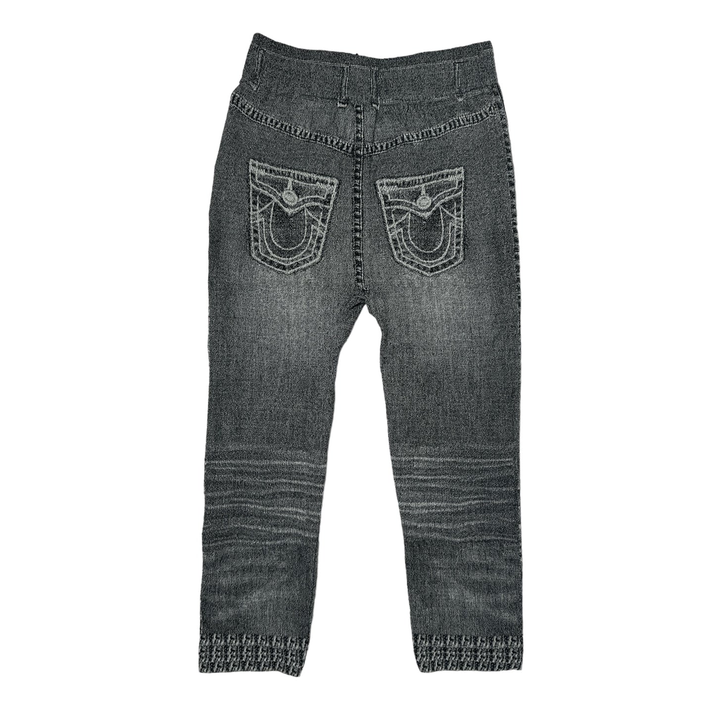 CALZA 3/4 DENIM GRIS