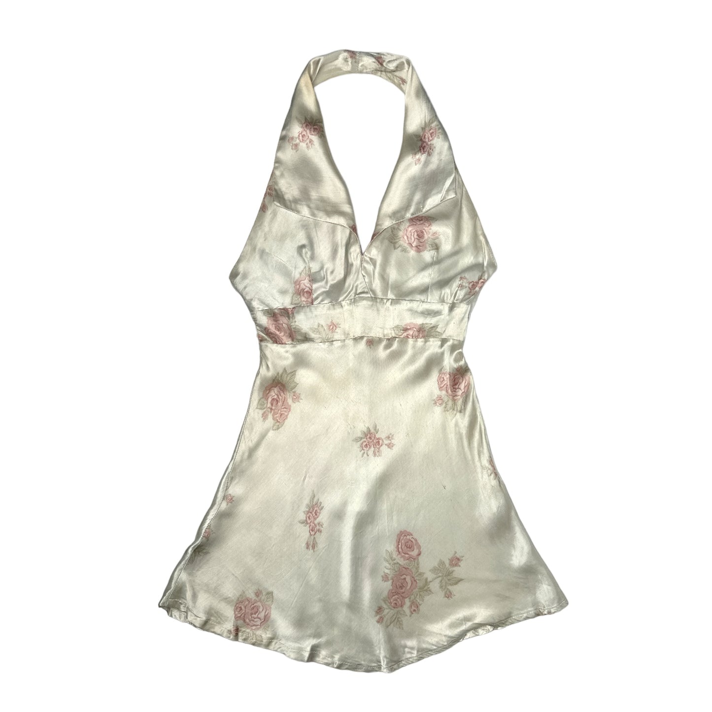 VESTIDO HALTER FLORES