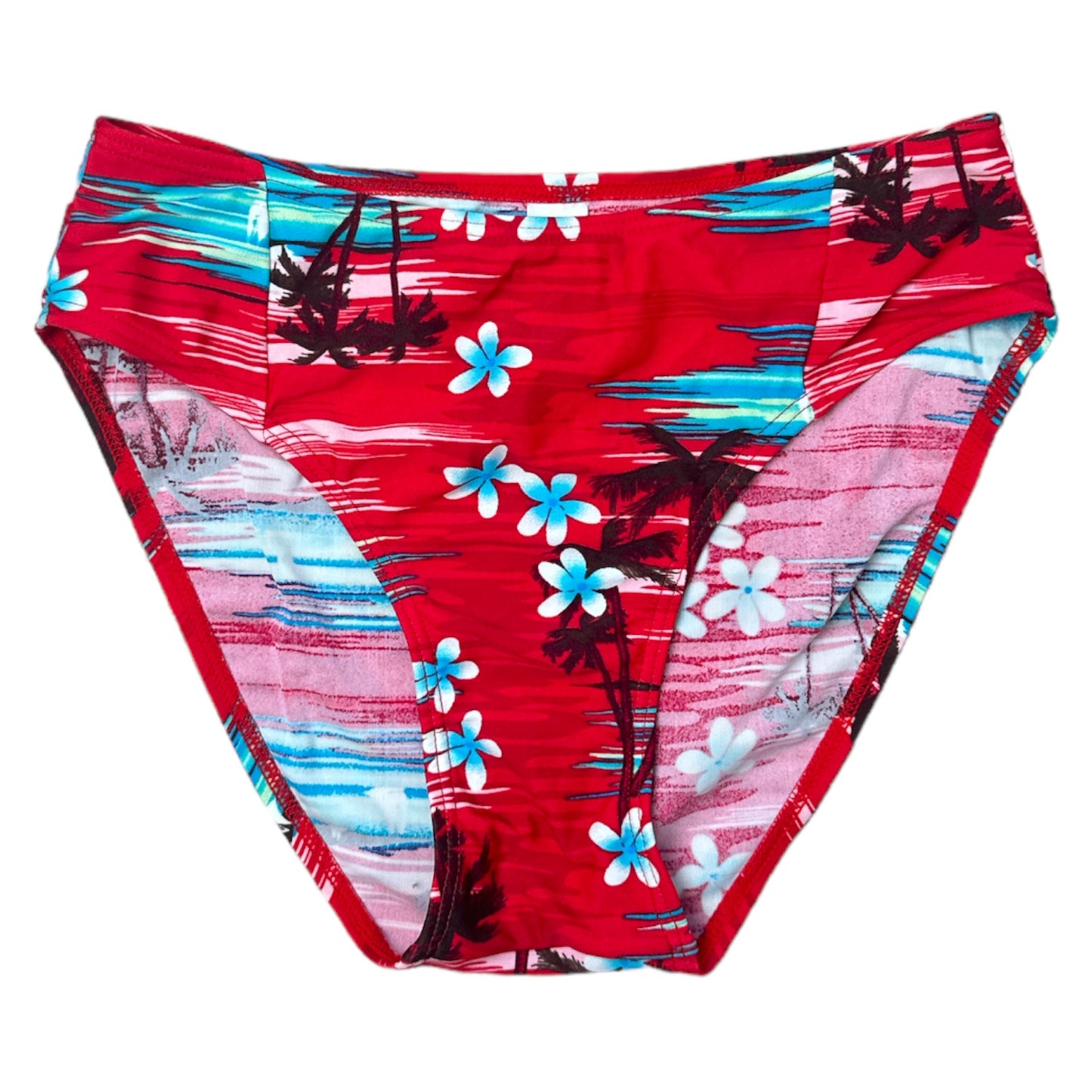 BIKINI TROPICAL ROJO