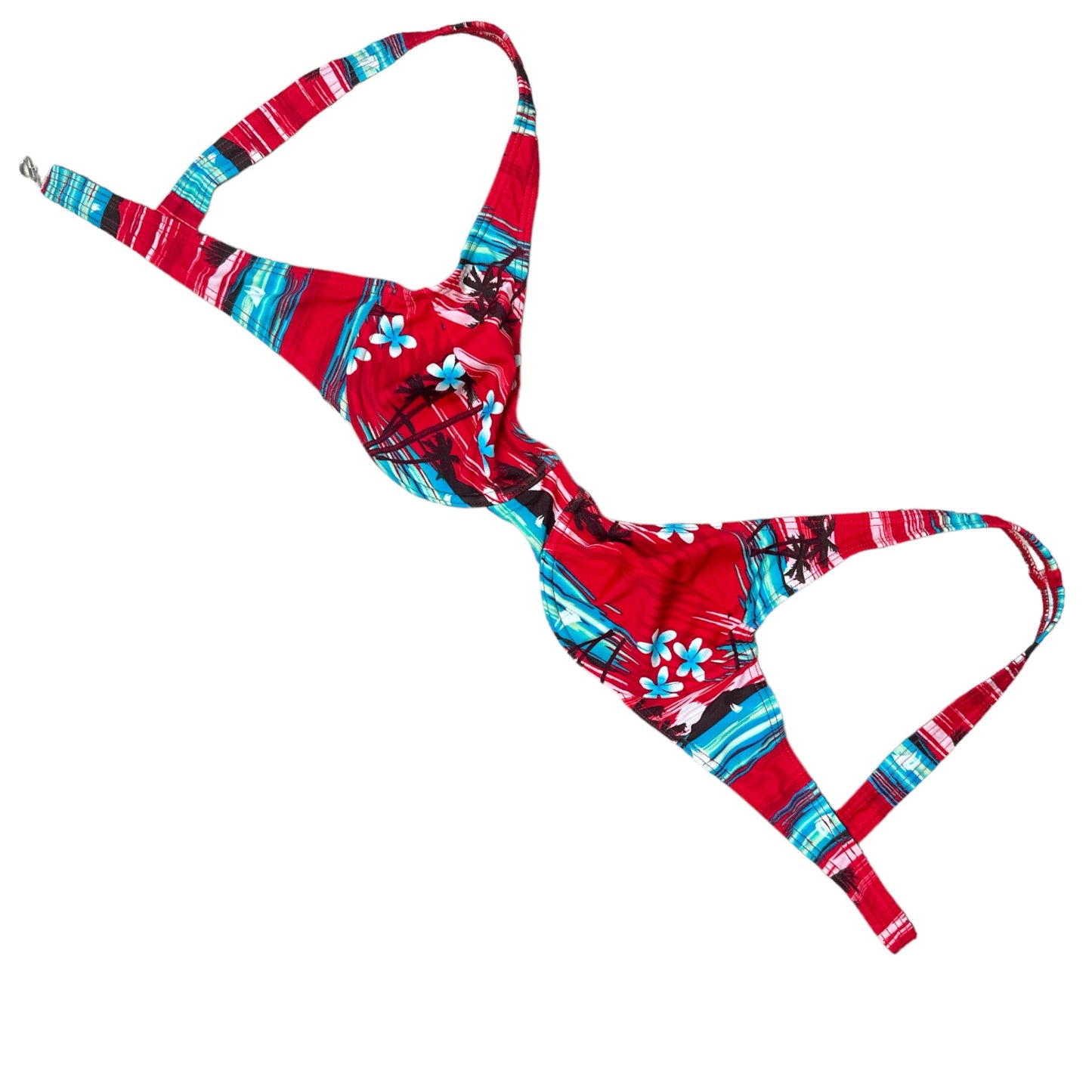 BIKINI TROPICAL ROJO