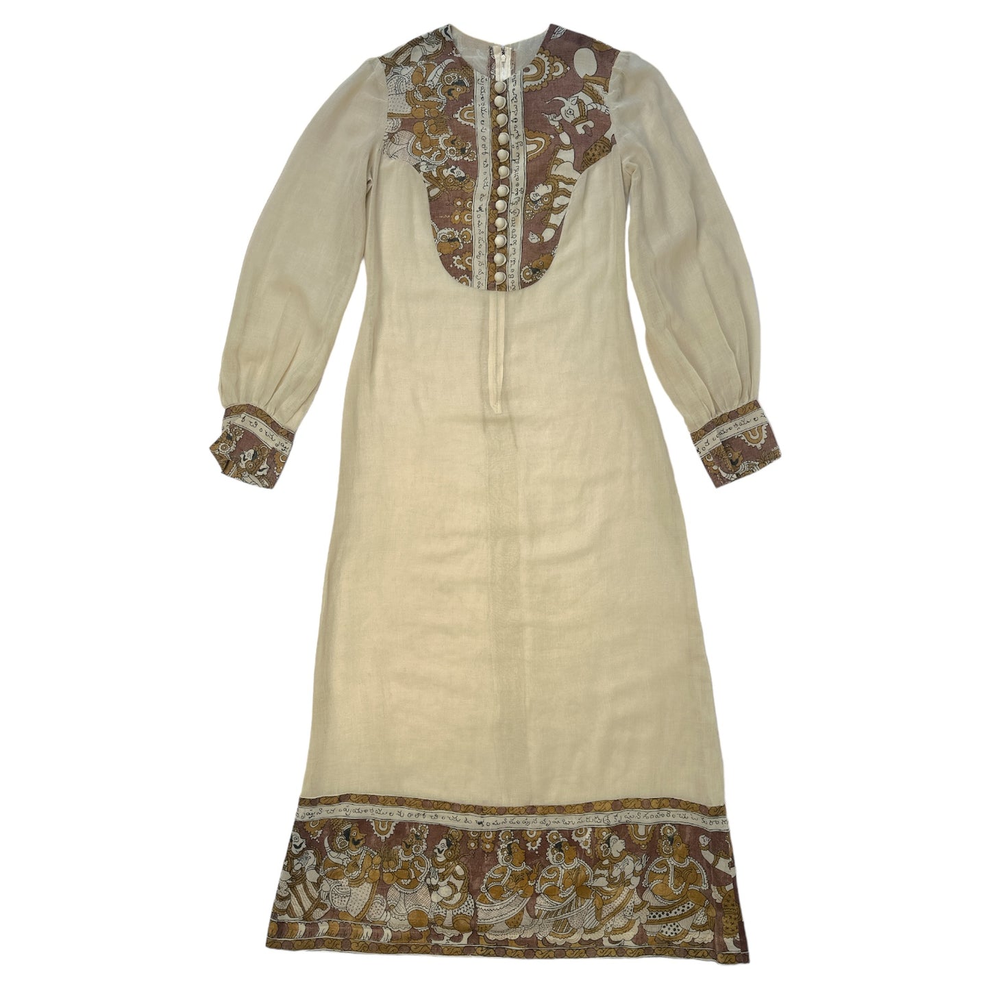 VESTIDO '70s ÉTNICO
