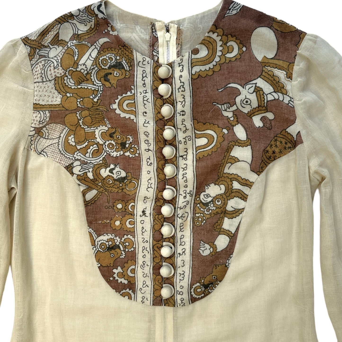 VESTIDO '70s ÉTNICO