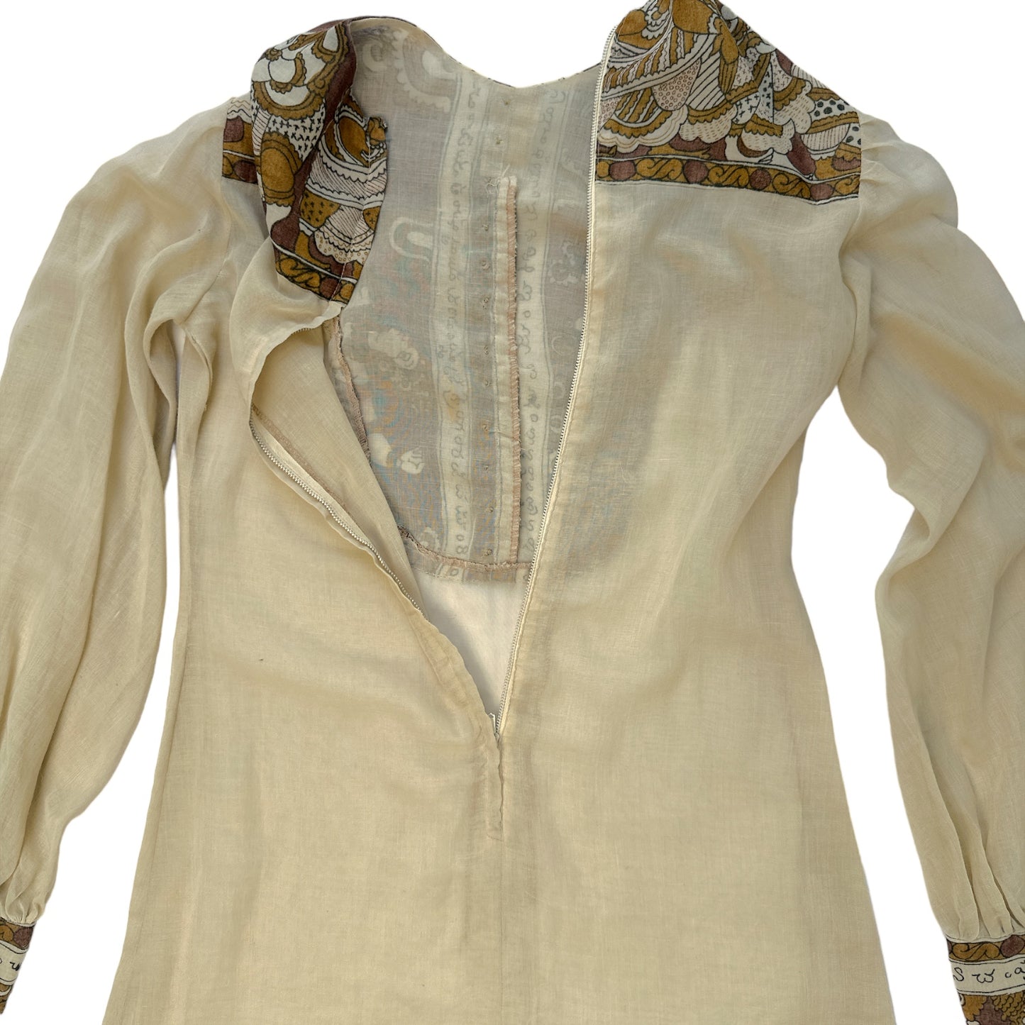 VESTIDO '70s ÉTNICO