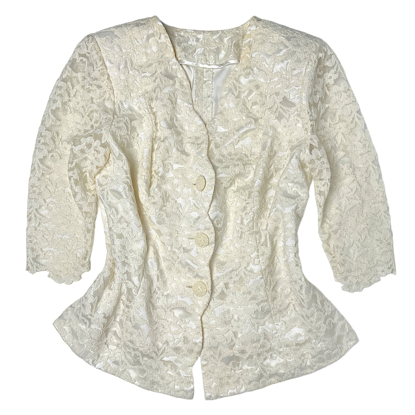 CHAQUETA ENCAJE