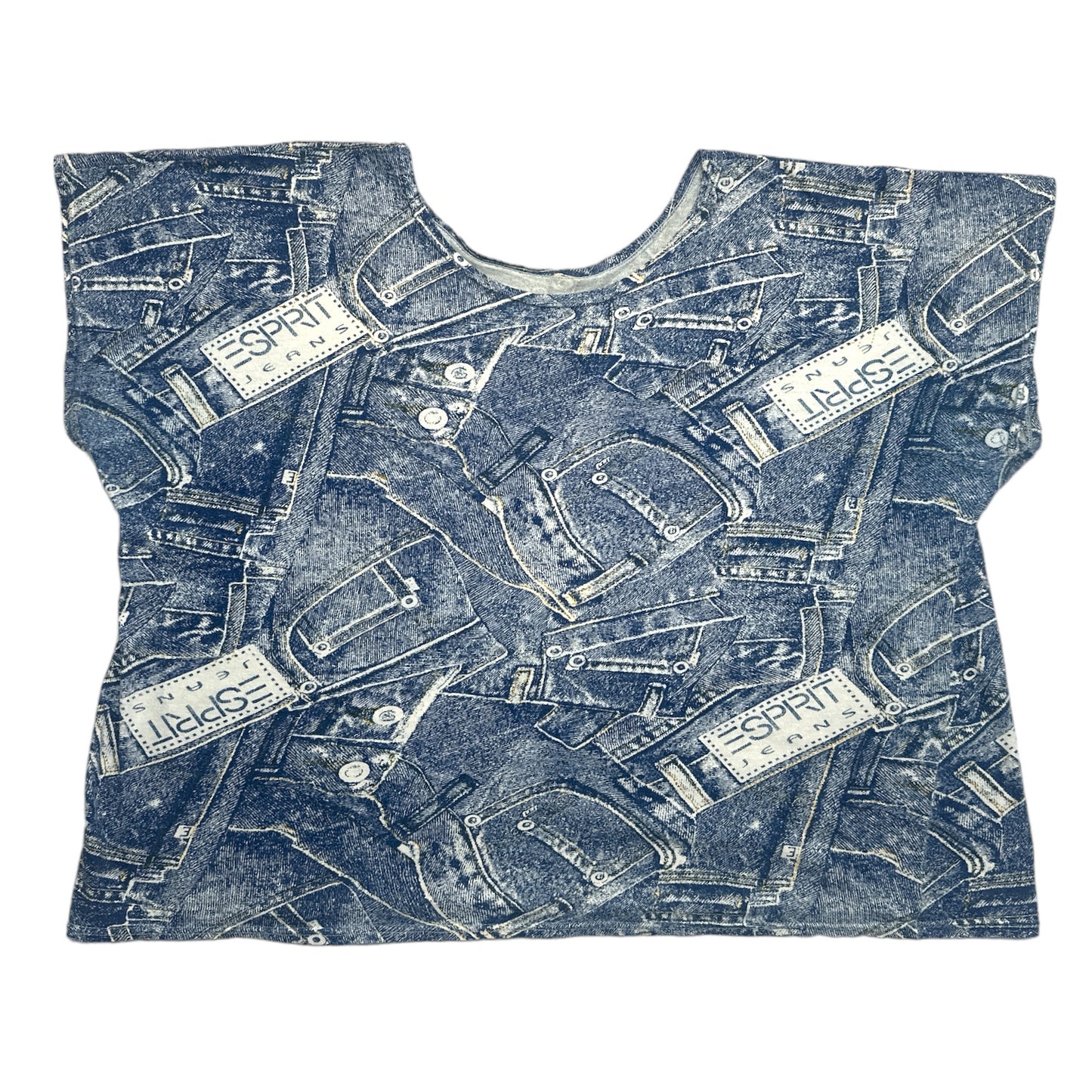 REMERA ESTAMPA DENIM