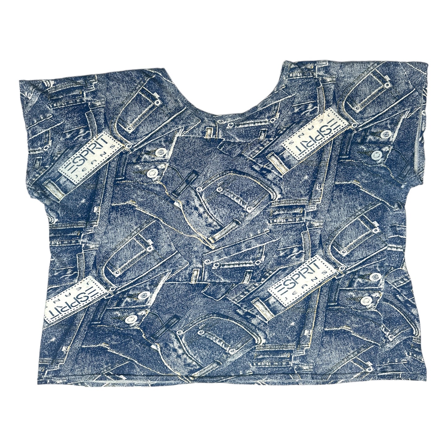 REMERA ESTAMPA DENIM