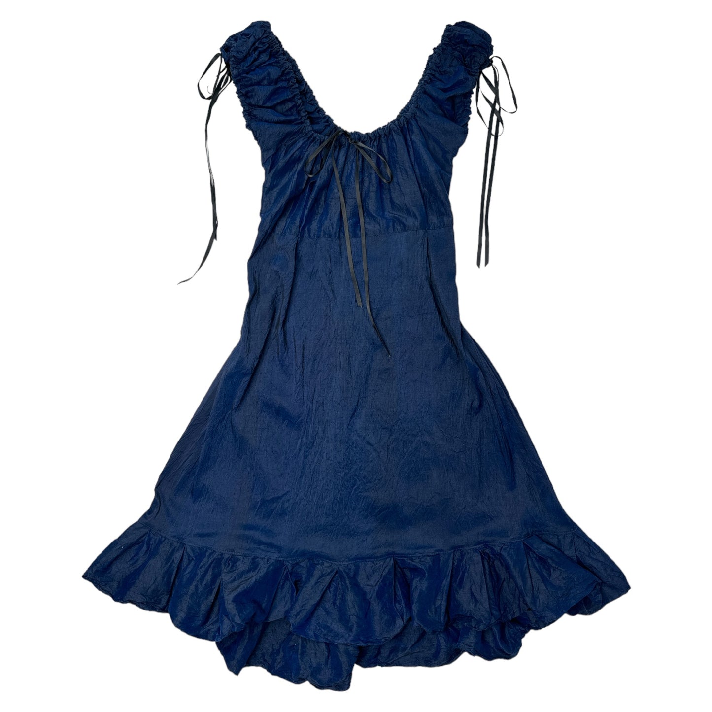 VESTIDO CAMPESINO TAFETA