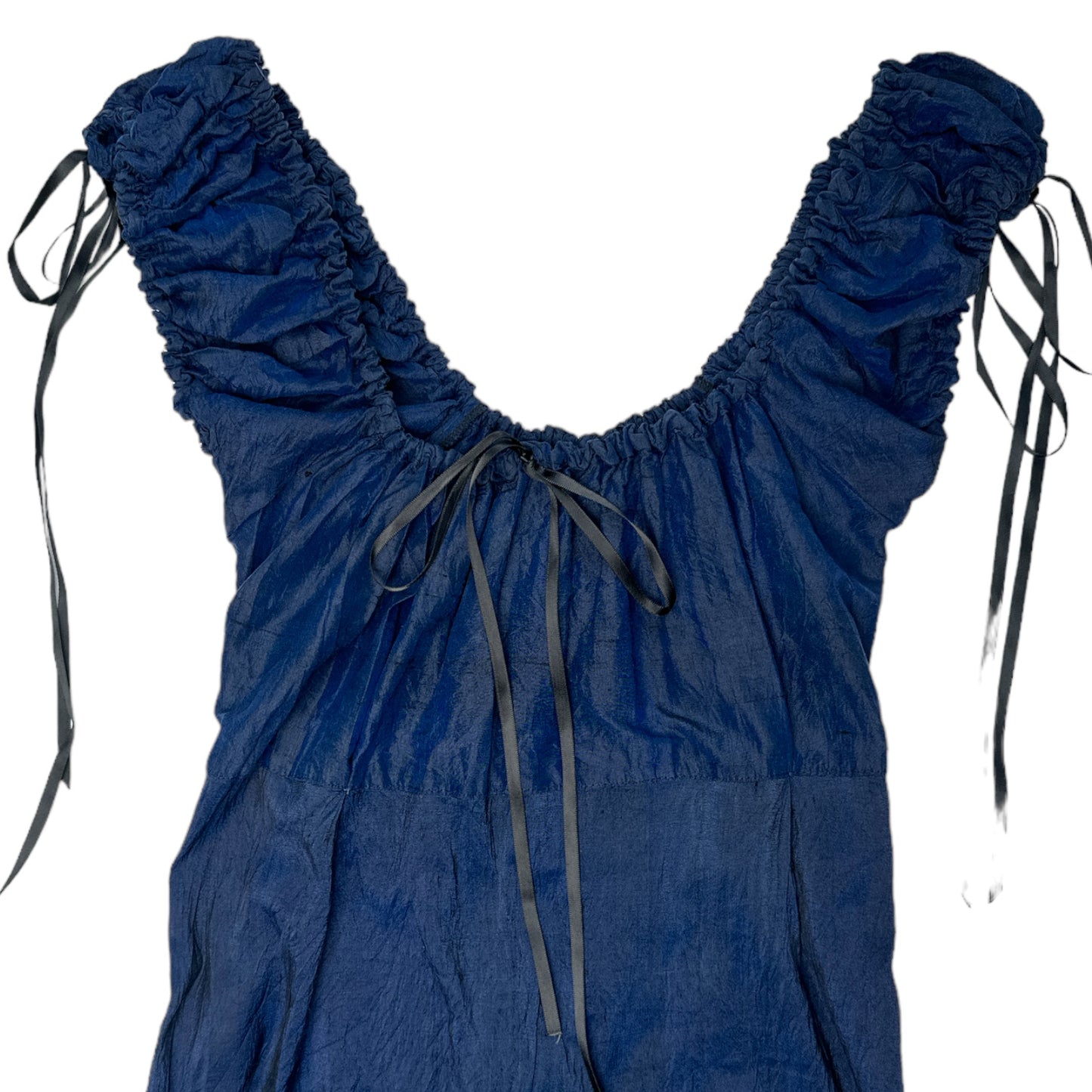 VESTIDO CAMPESINO TAFETA