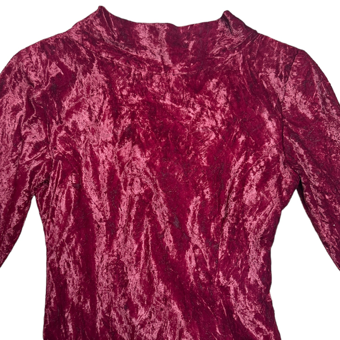 VESTIDO ANTIGUO DE TERCIOPELO