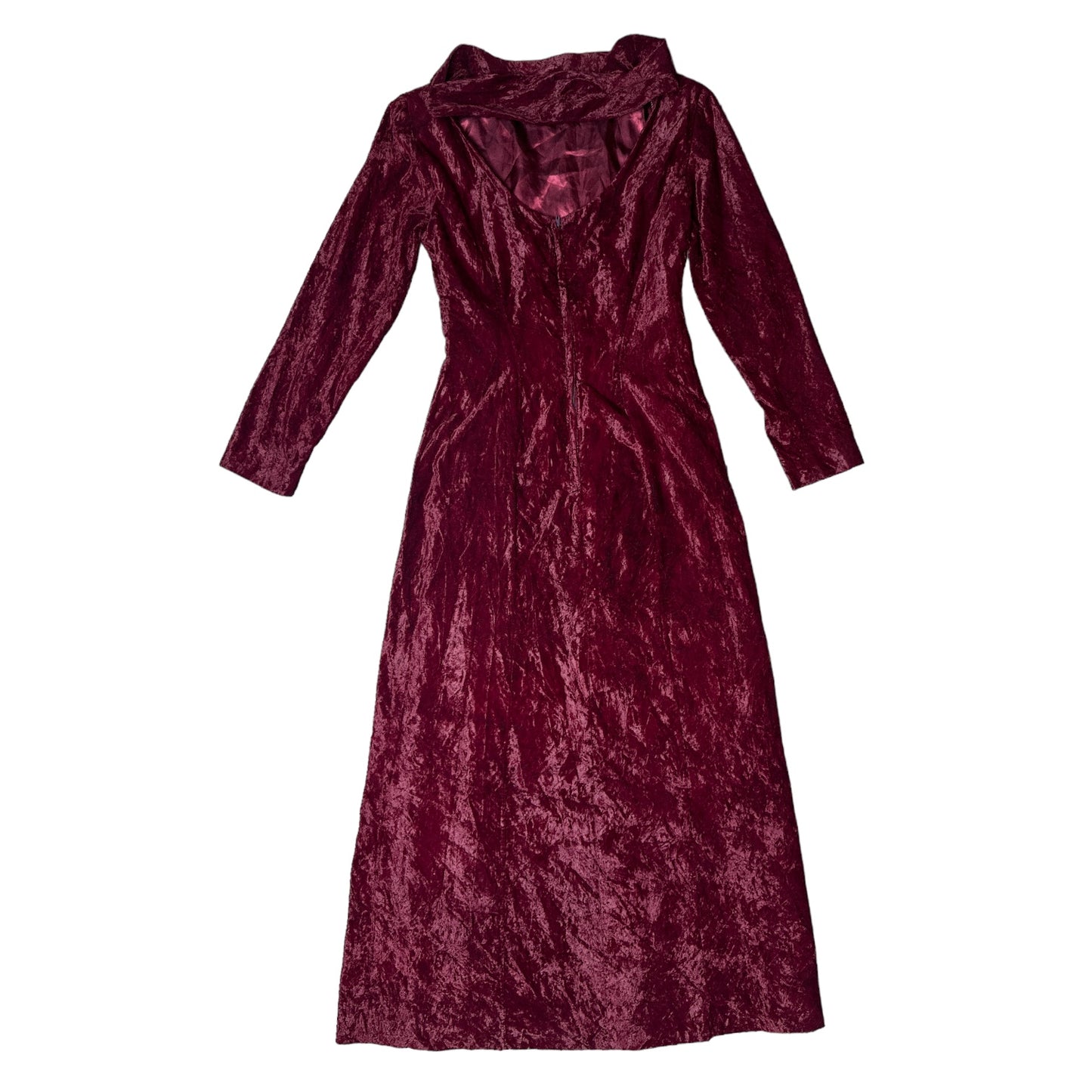 VESTIDO ANTIGUO DE TERCIOPELO