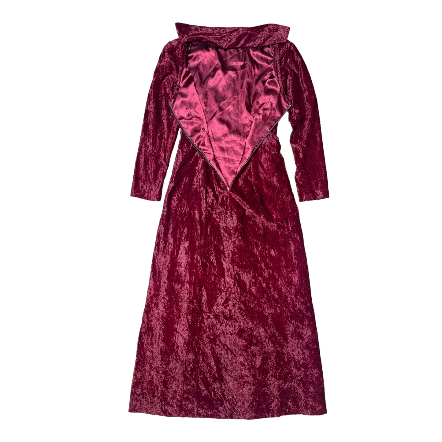 VESTIDO ANTIGUO DE TERCIOPELO