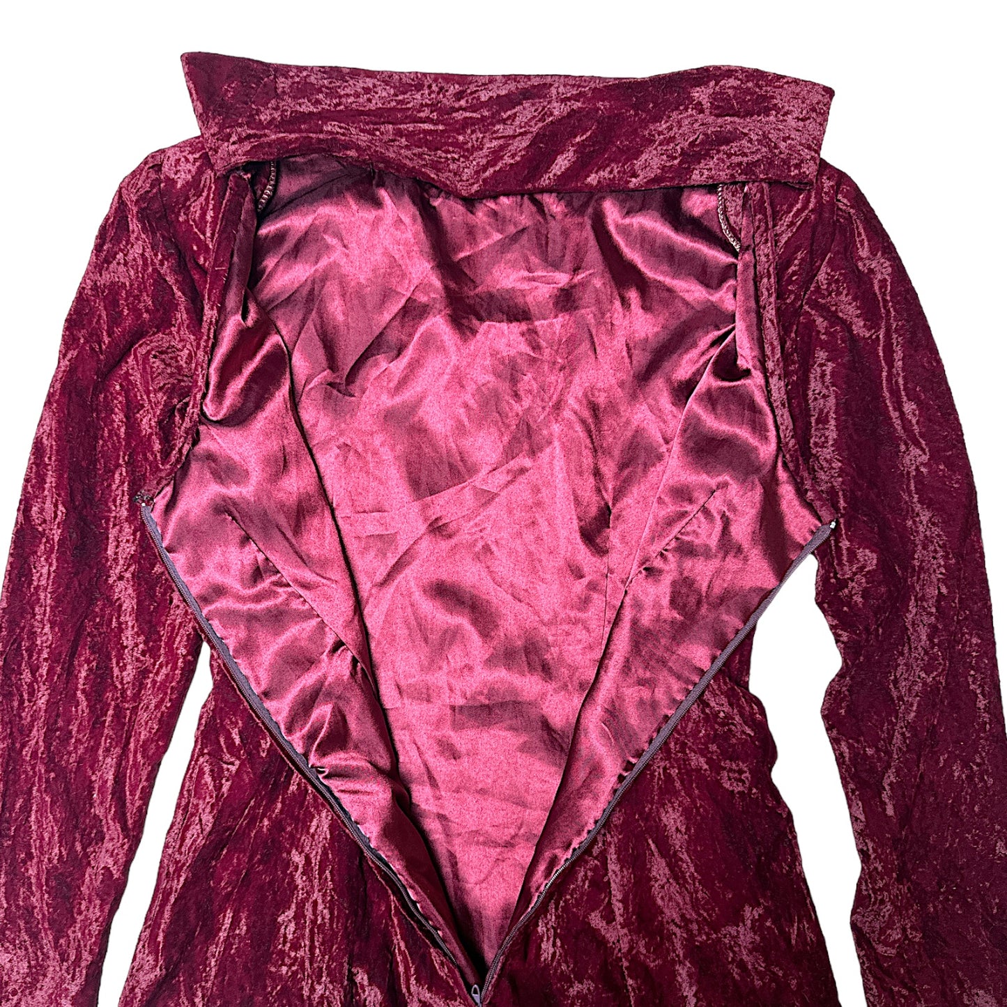 VESTIDO ANTIGUO DE TERCIOPELO
