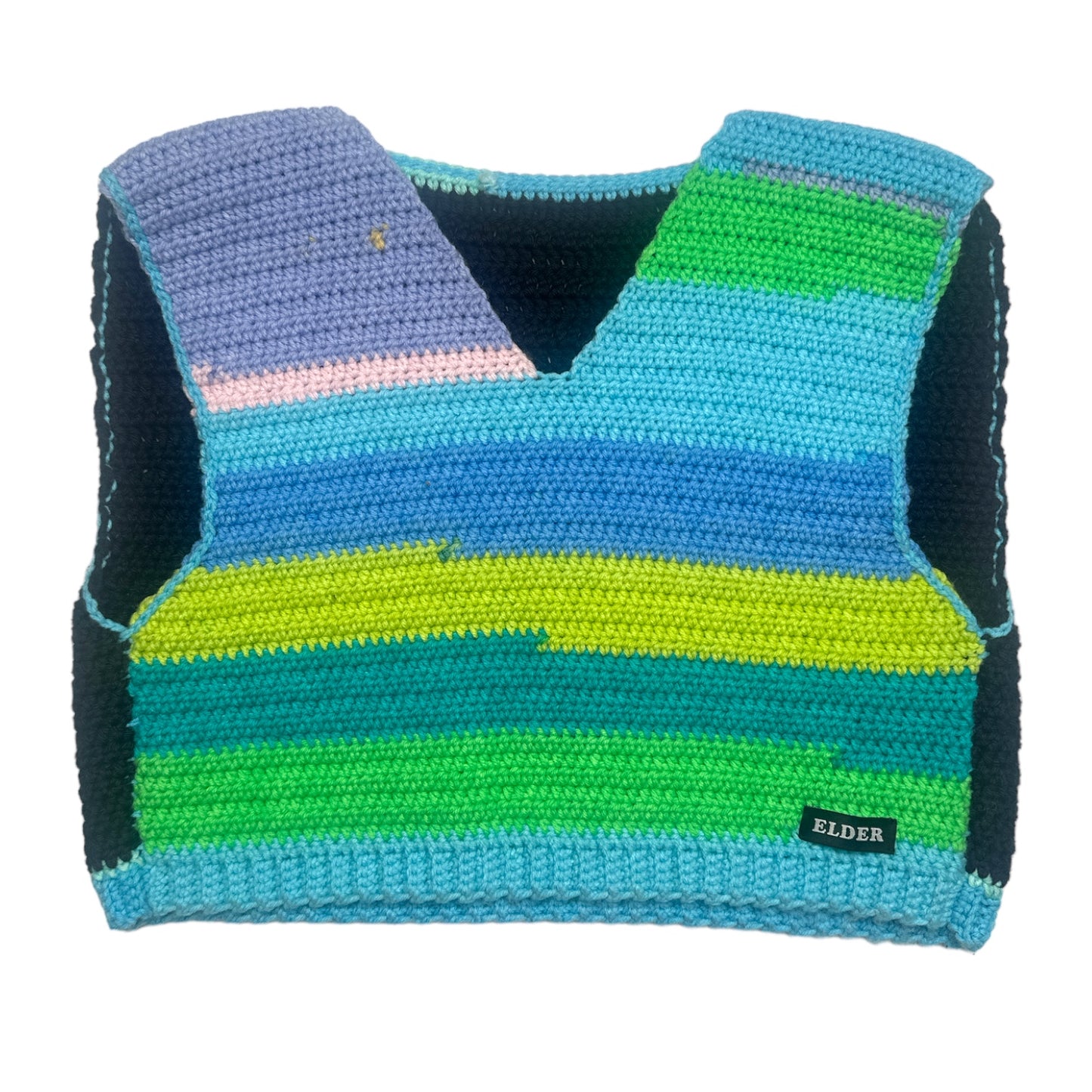 CHALECO CORTO MULTICOLOR