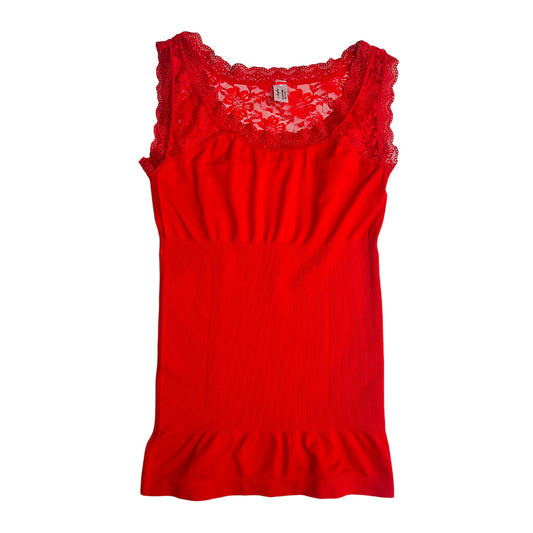 MUSCULOSA CON ENCAJE