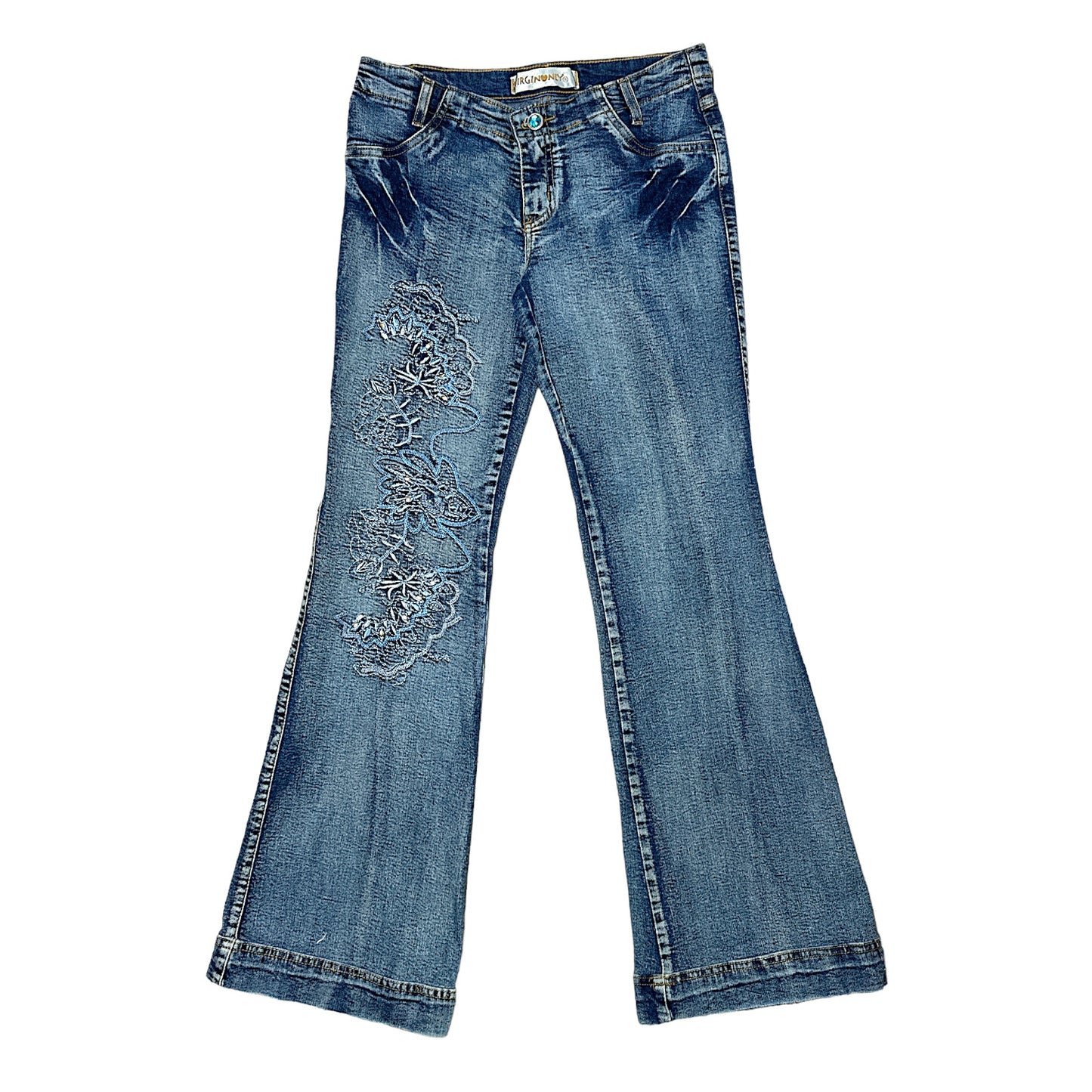 JEAN OXFORD BORDADO