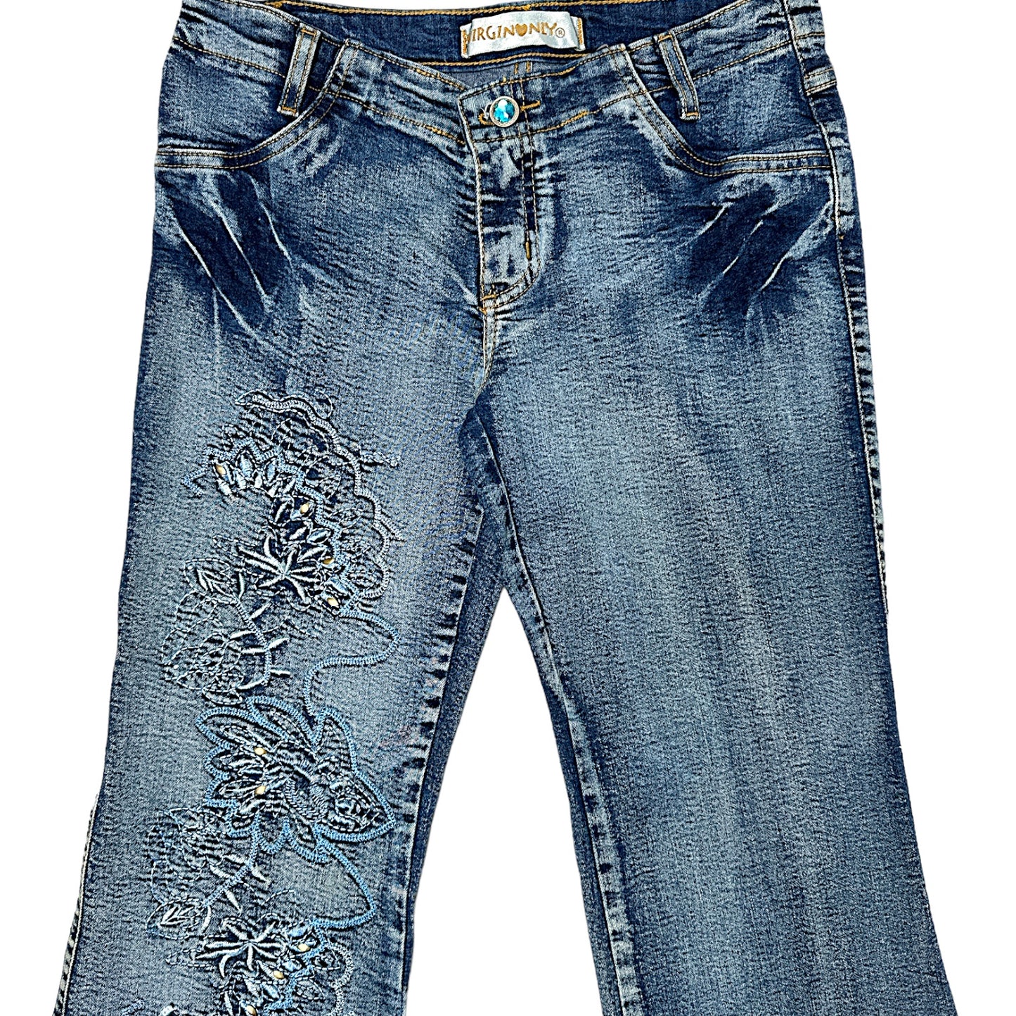 JEAN OXFORD BORDADO