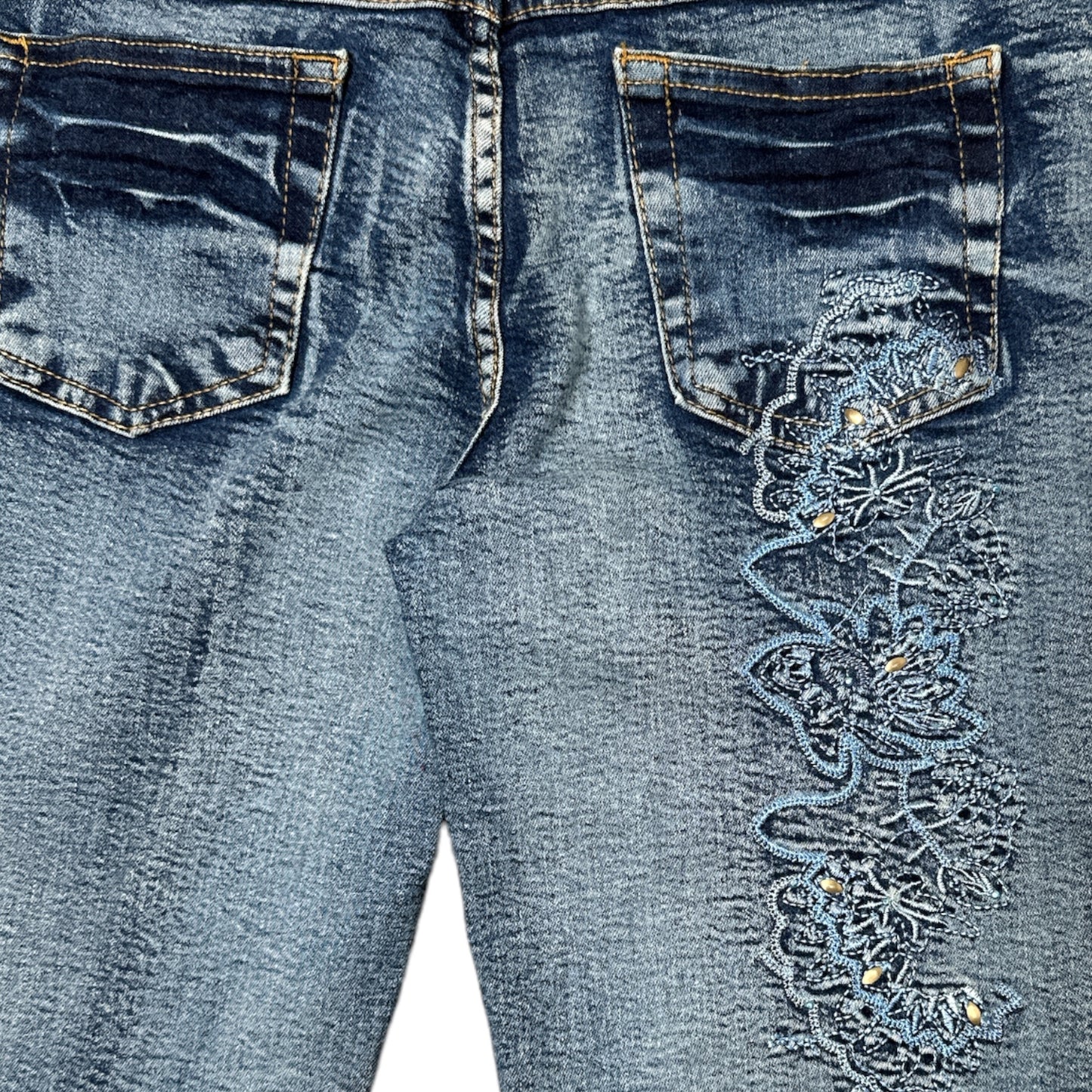 JEAN OXFORD BORDADO