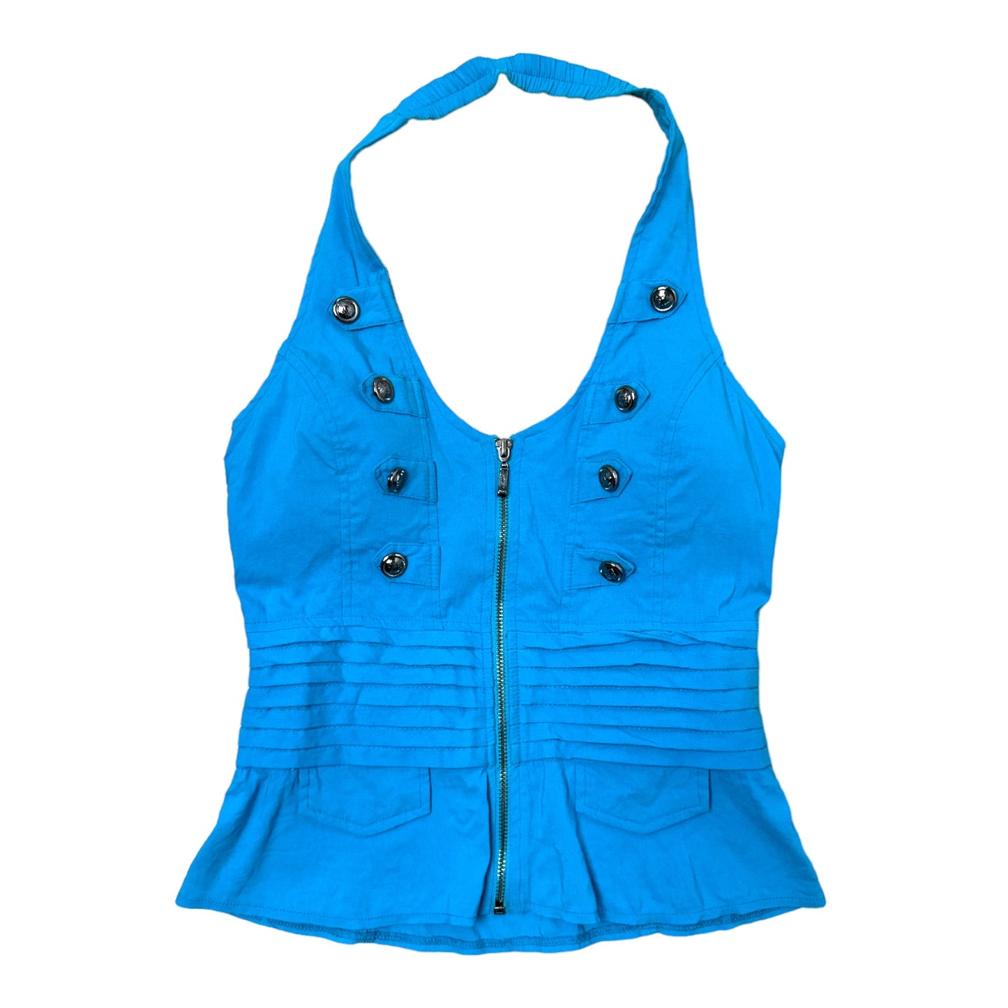TOP HALTER CON CIERRE