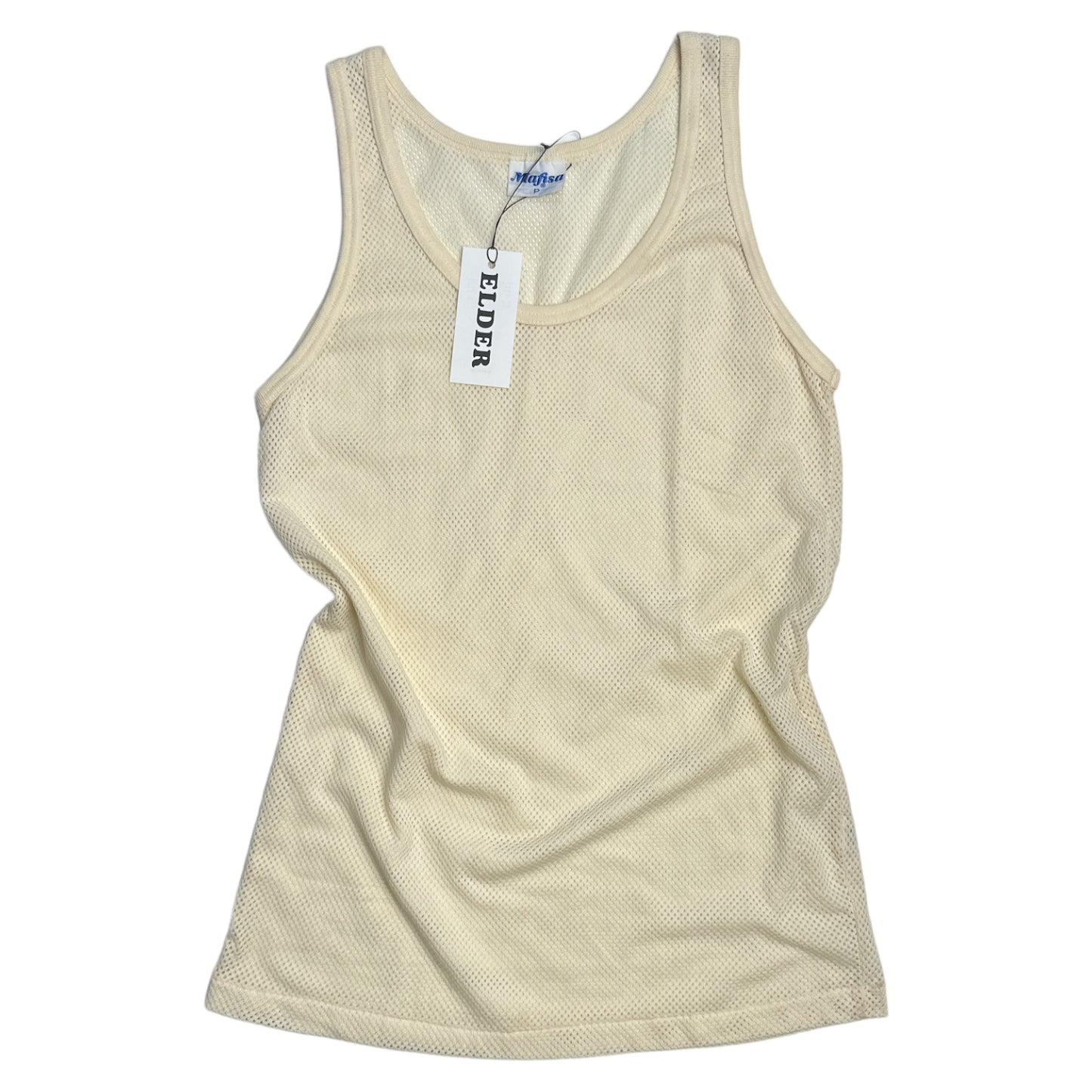 MUSCULOSA MESH MANTECA