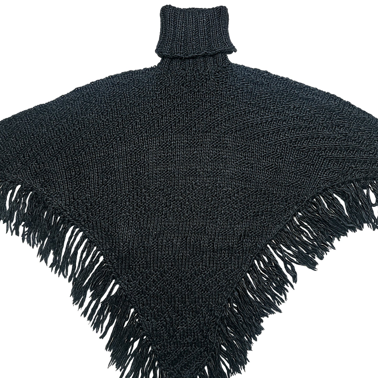 PONCHO CON PUÑOS