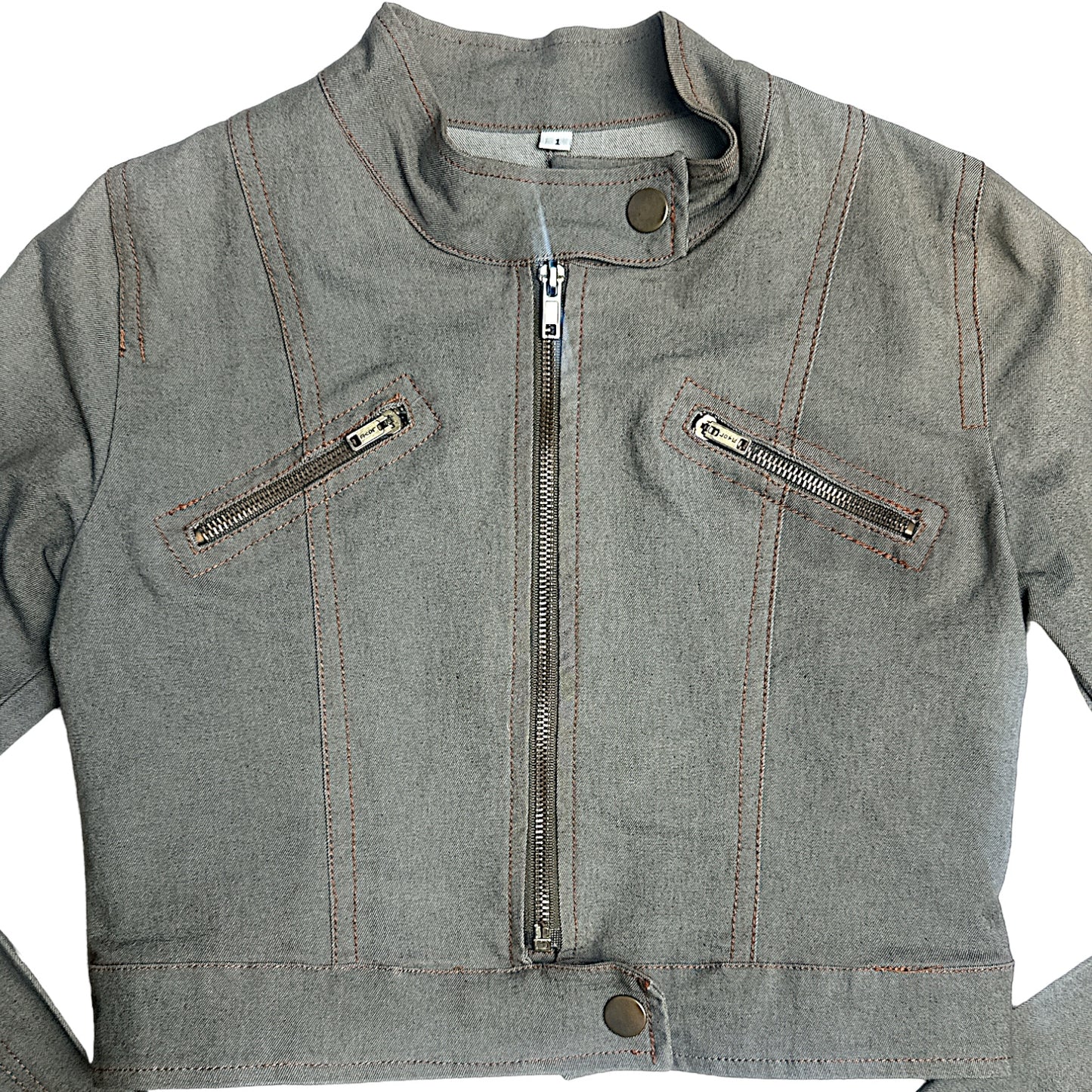 CAMPERA DENIM CROP