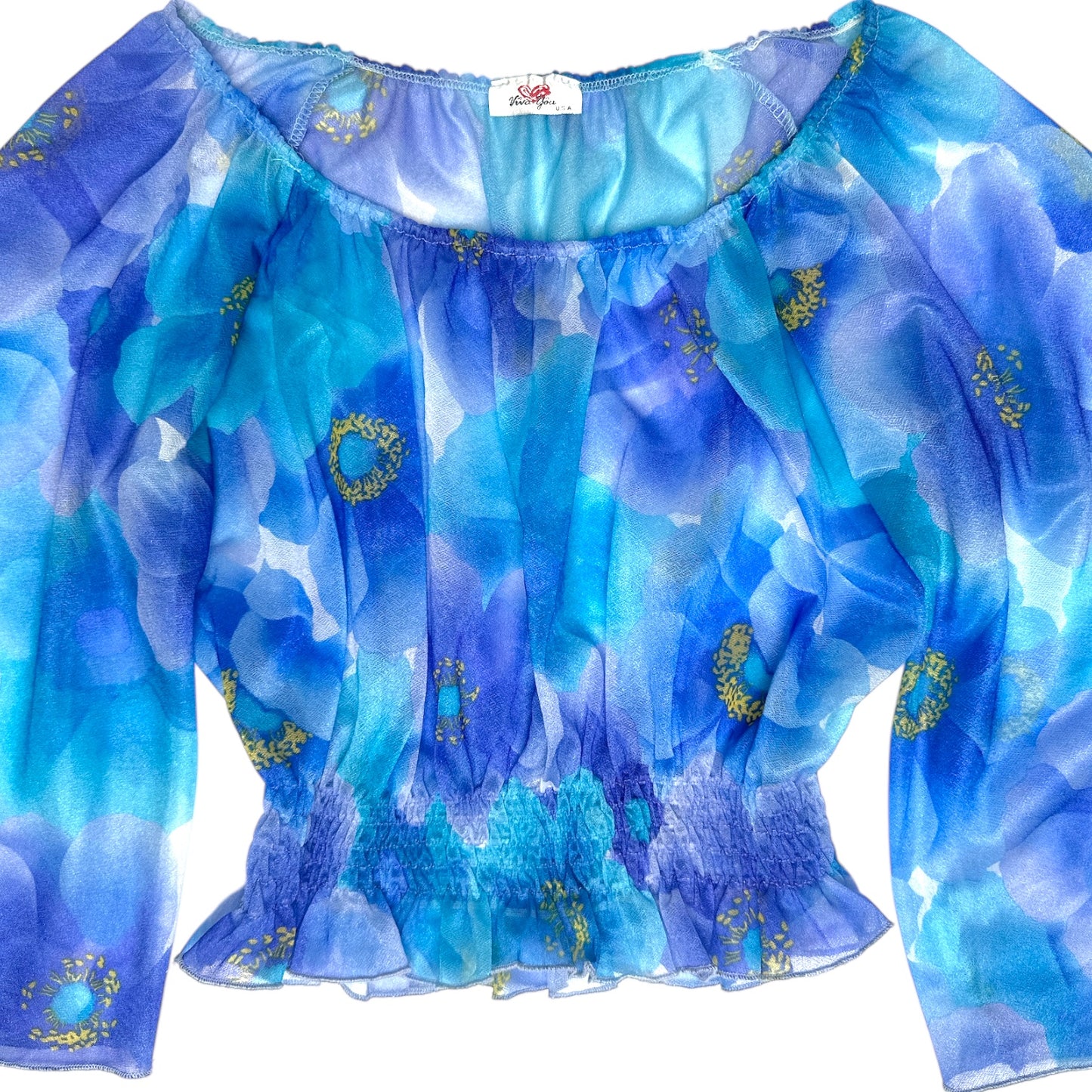 BLUSA CAMPESINA 80s