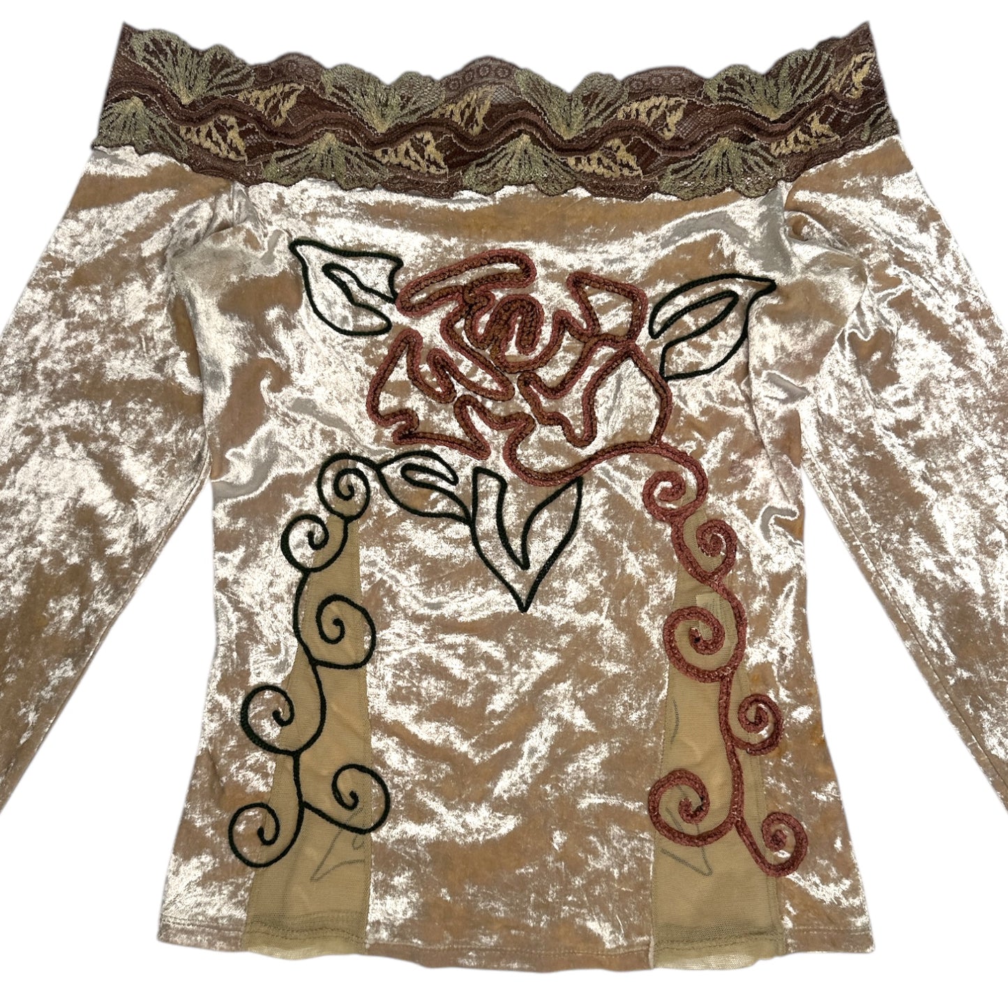 BLUSA Y2K ESTILO BOHO