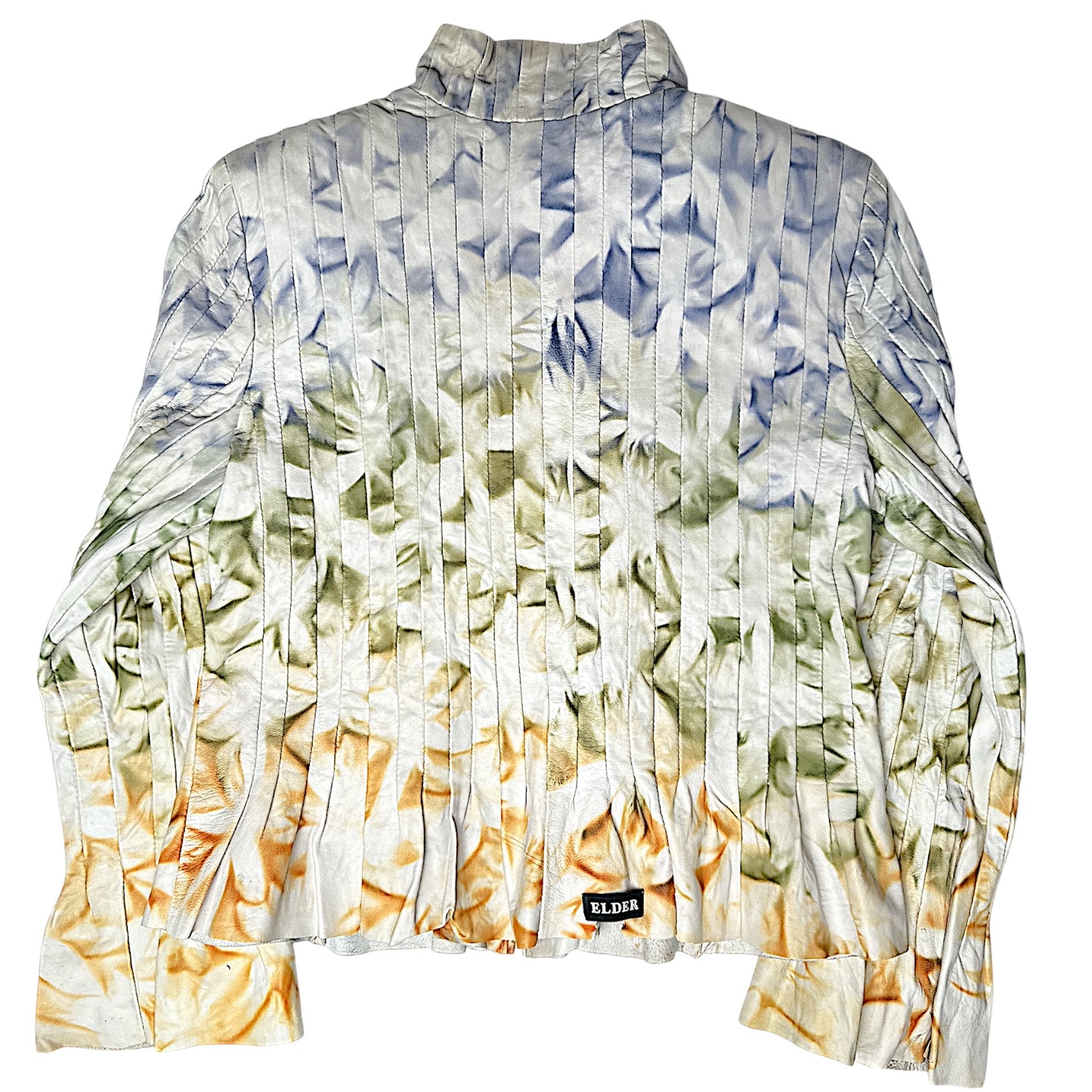 CHAQUETA CUERO MARMOLADA