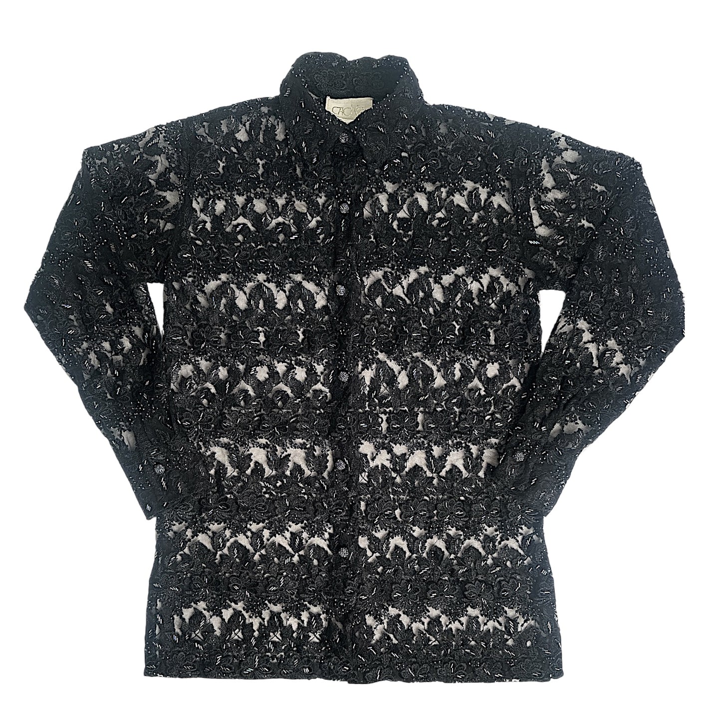 CAMISA ENCAJE Y CANUTILLOS