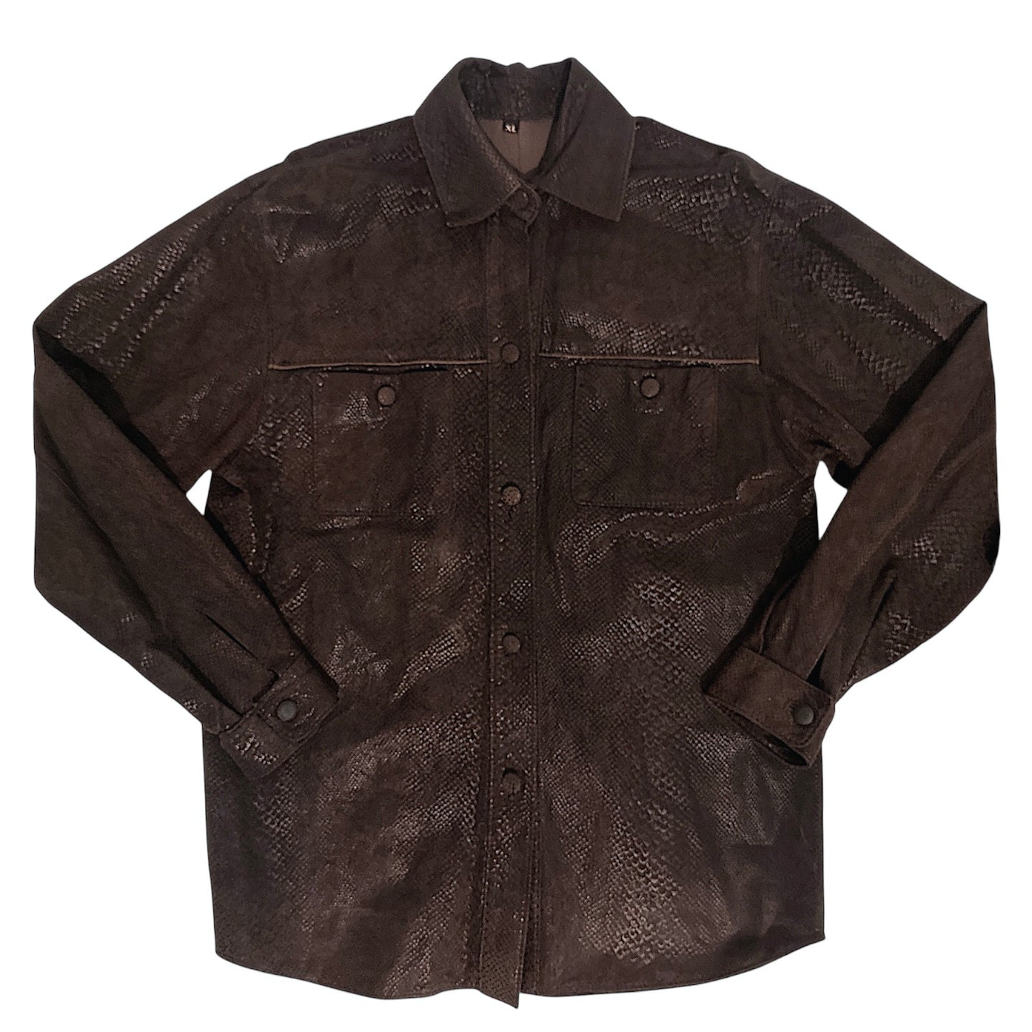 CAMISA CUERO REPTIL