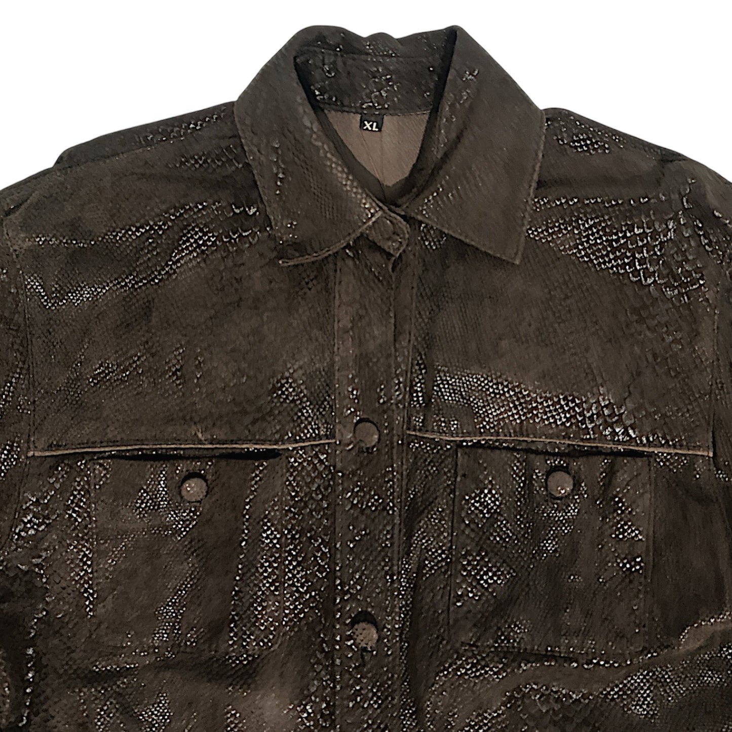 CAMISA CUERO REPTIL