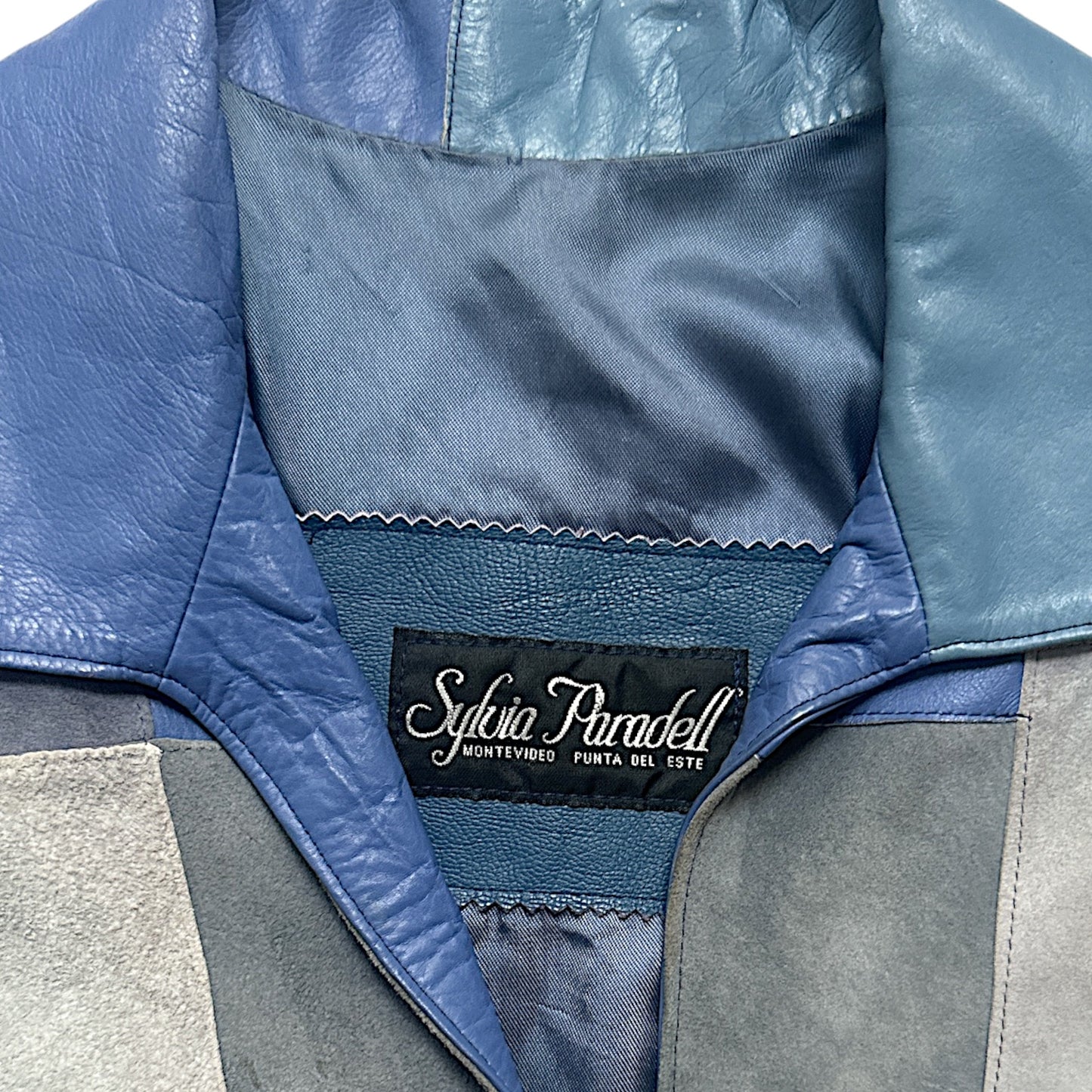 CAMPERA CUERO PATCHWORK