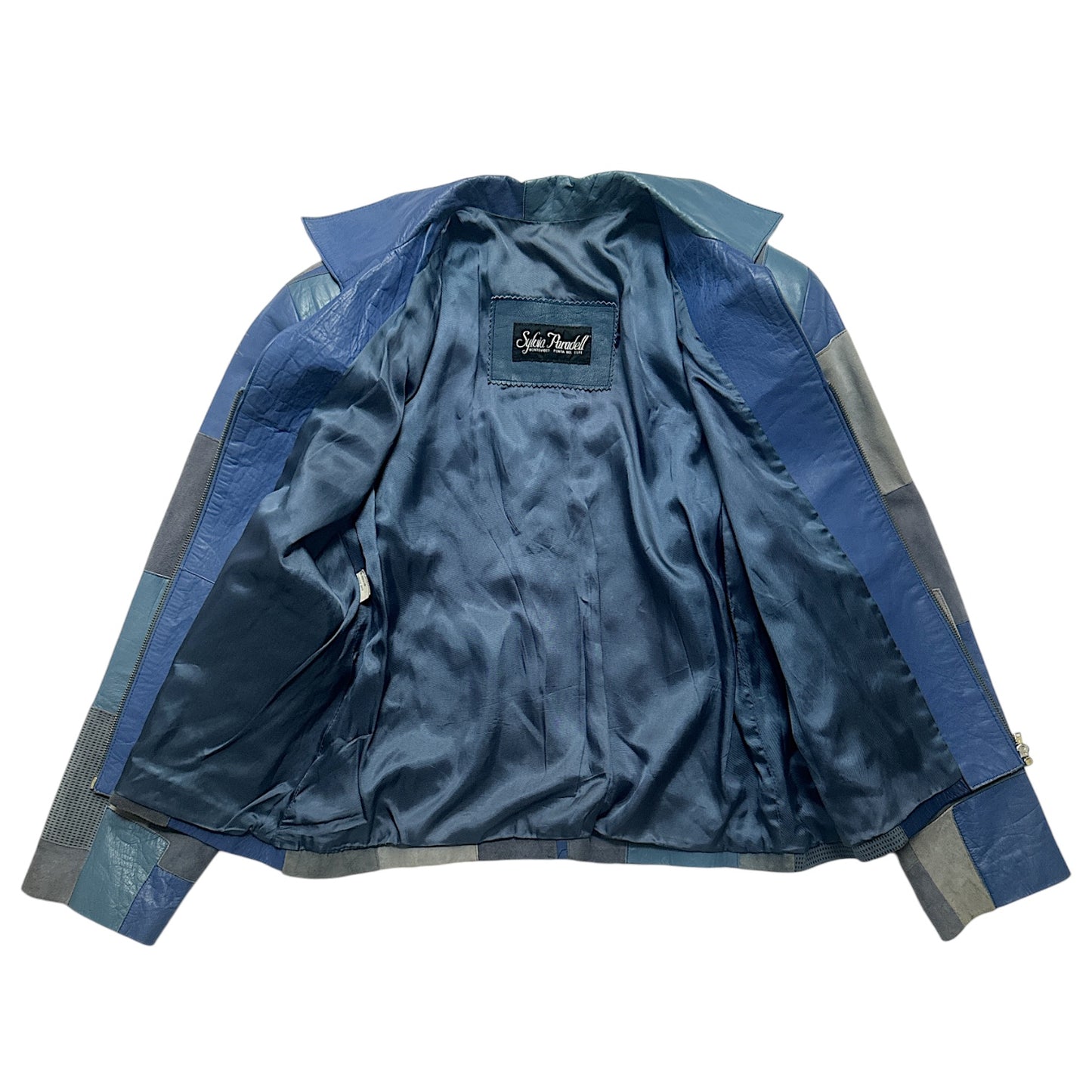 CAMPERA CUERO PATCHWORK