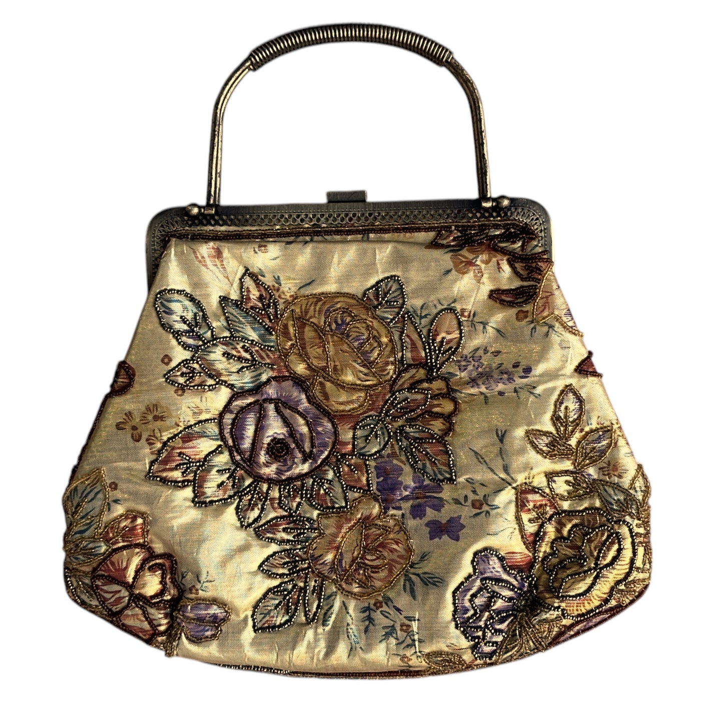 CARTERA VINTAGE BORDADA