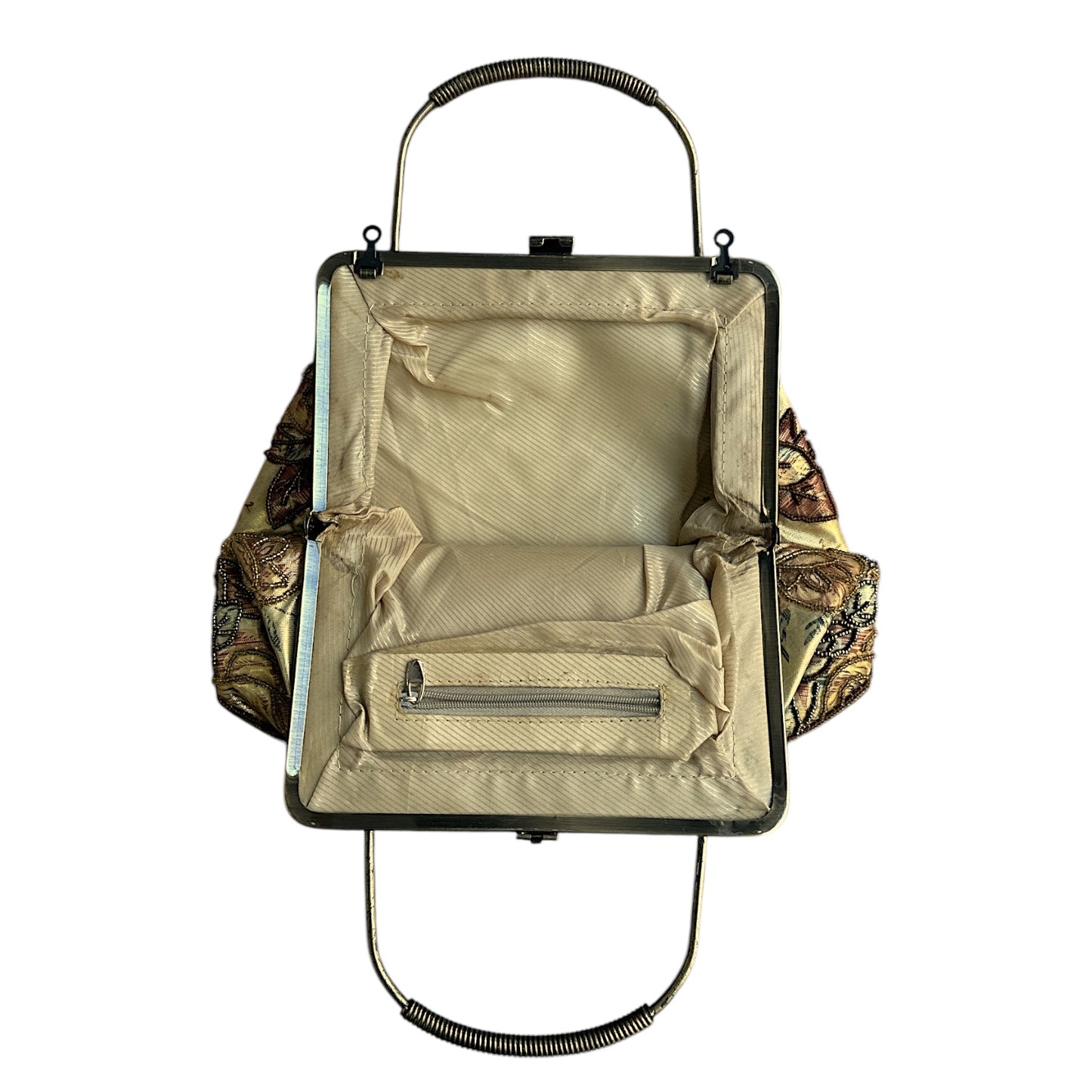 CARTERA VINTAGE BORDADA