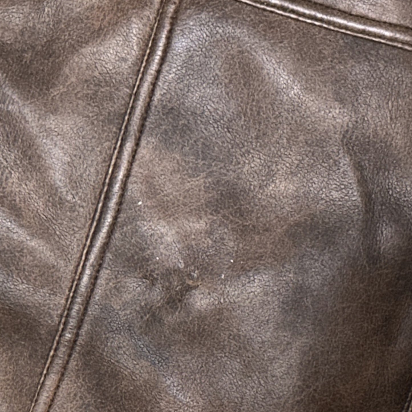 CHAQUETA CUERO 4 BOLSILLOS
