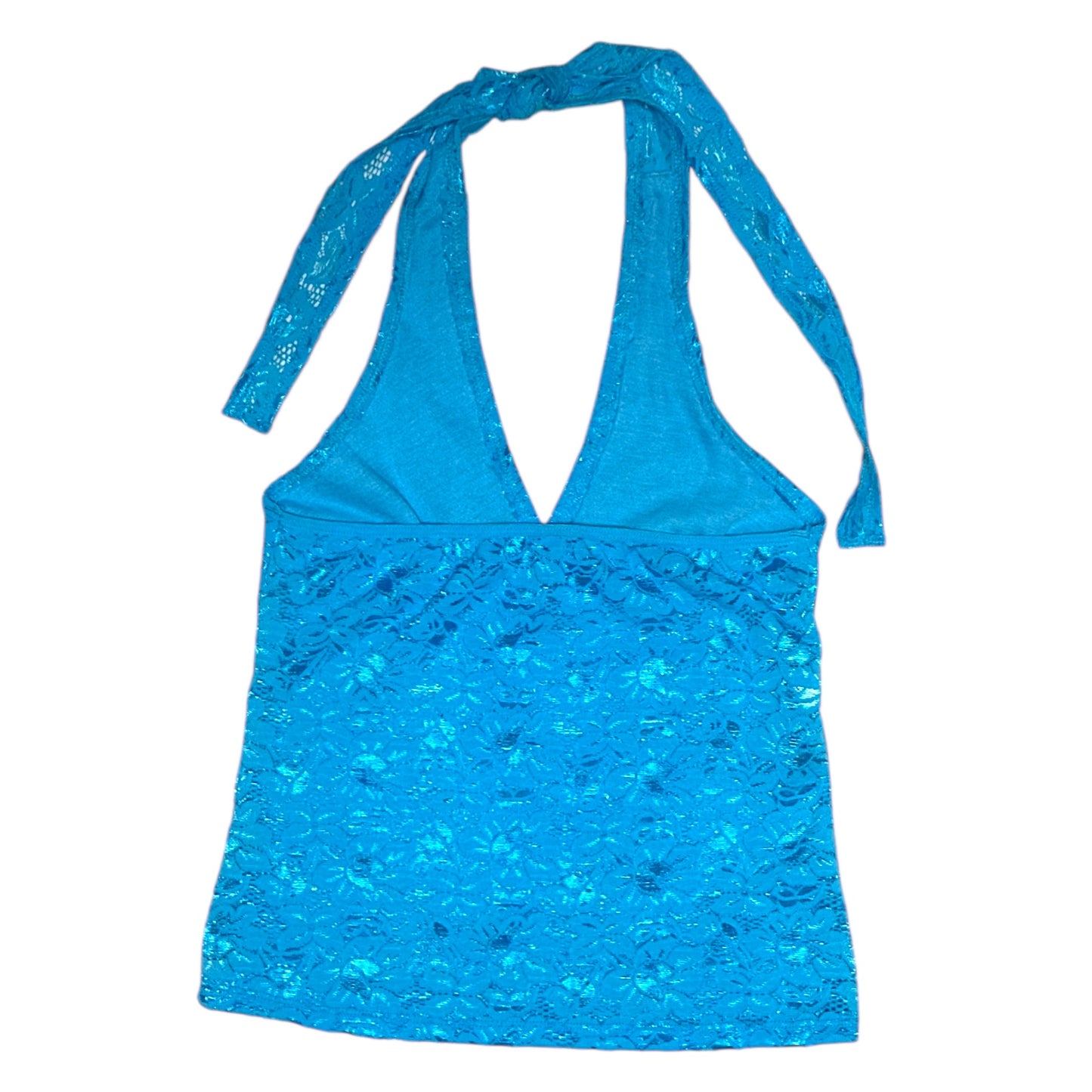 TOP HALTER ENCAJE