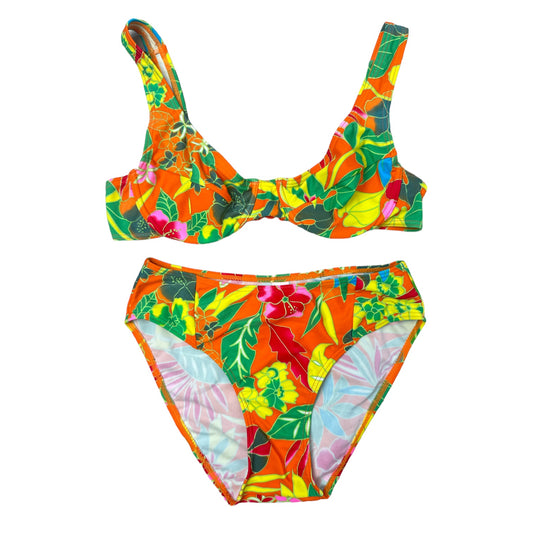 BIKINI TROPICAL NARANJA