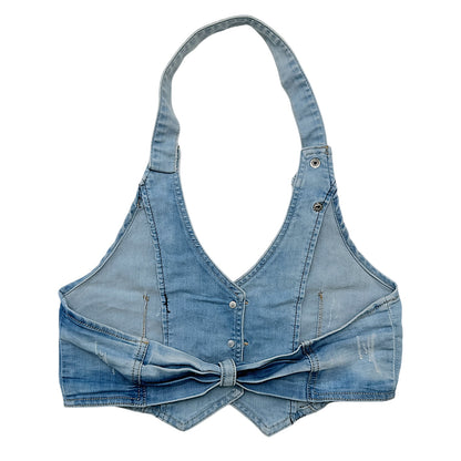 TOP DENIM Y2K