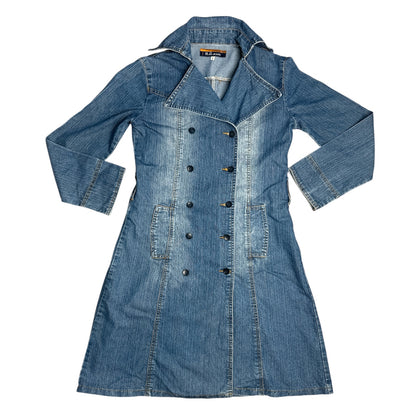 CHAQUETA DENIM LARGA