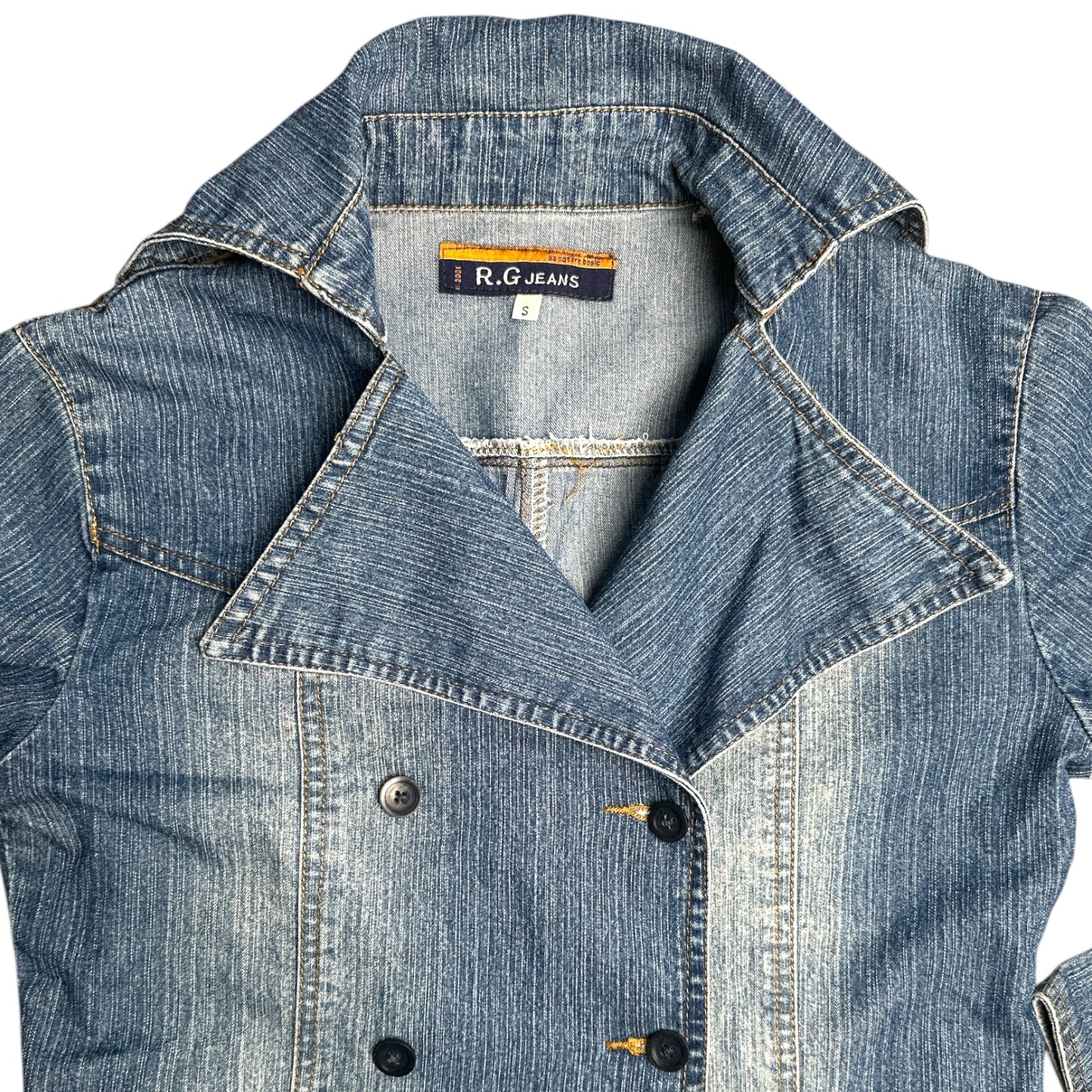 CHAQUETA DENIM LARGA